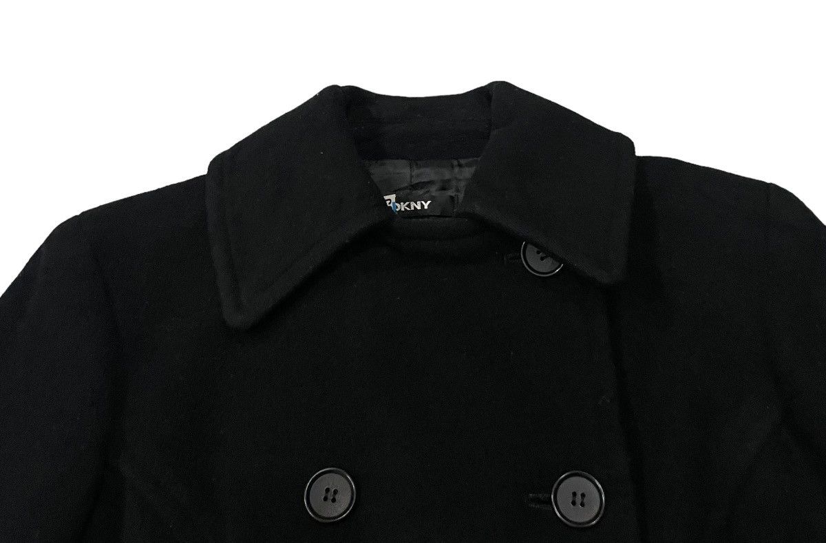 DKNY Vintage Donna Karan DKNY Wool Double Breasted Jacket Size M / US 6-8 / IT 42-44 - 9 Thumbnail