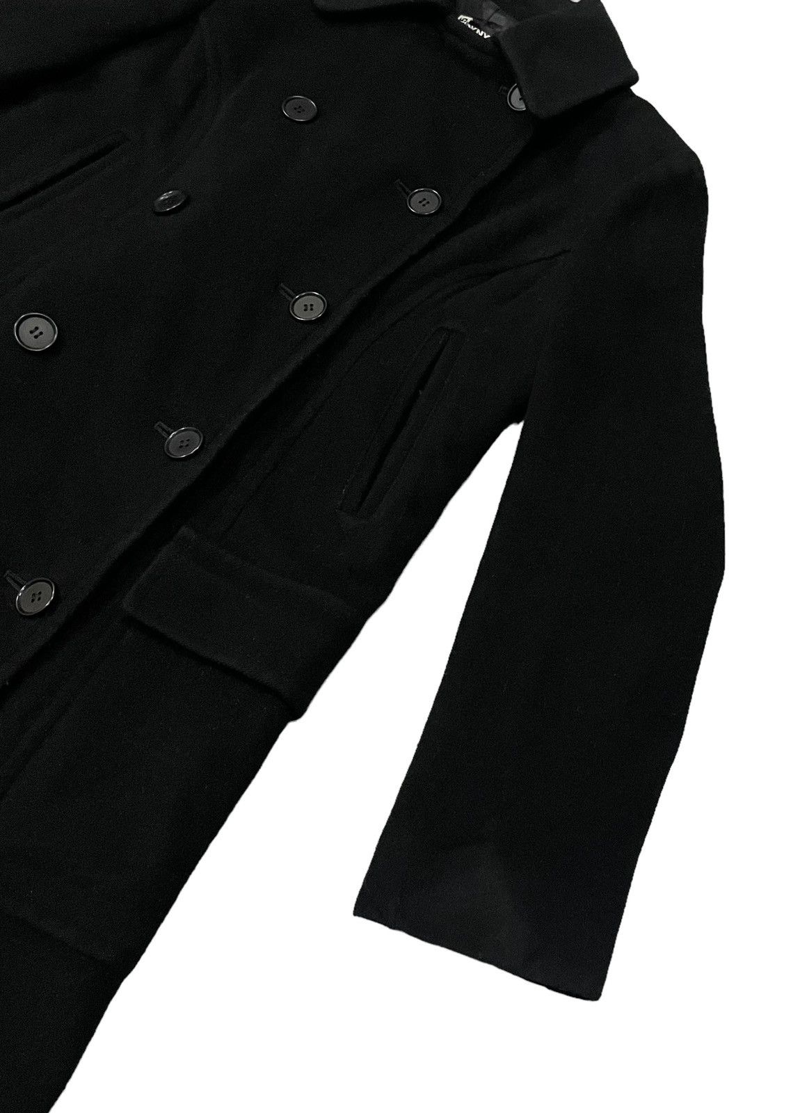DKNY Vintage Donna Karan DKNY Wool Double Breasted Jacket Size M / US 6-8 / IT 42-44 - 8 Thumbnail
