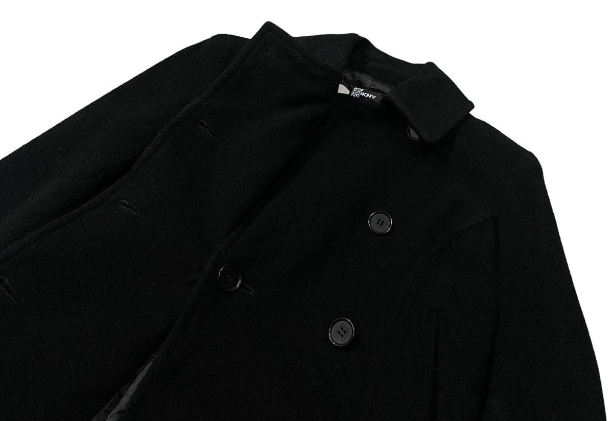 DKNY Vintage Donna Karan DKNY Wool Double Breasted Jacket Size M / US 6-8 / IT 42-44 - 19 Thumbnail
