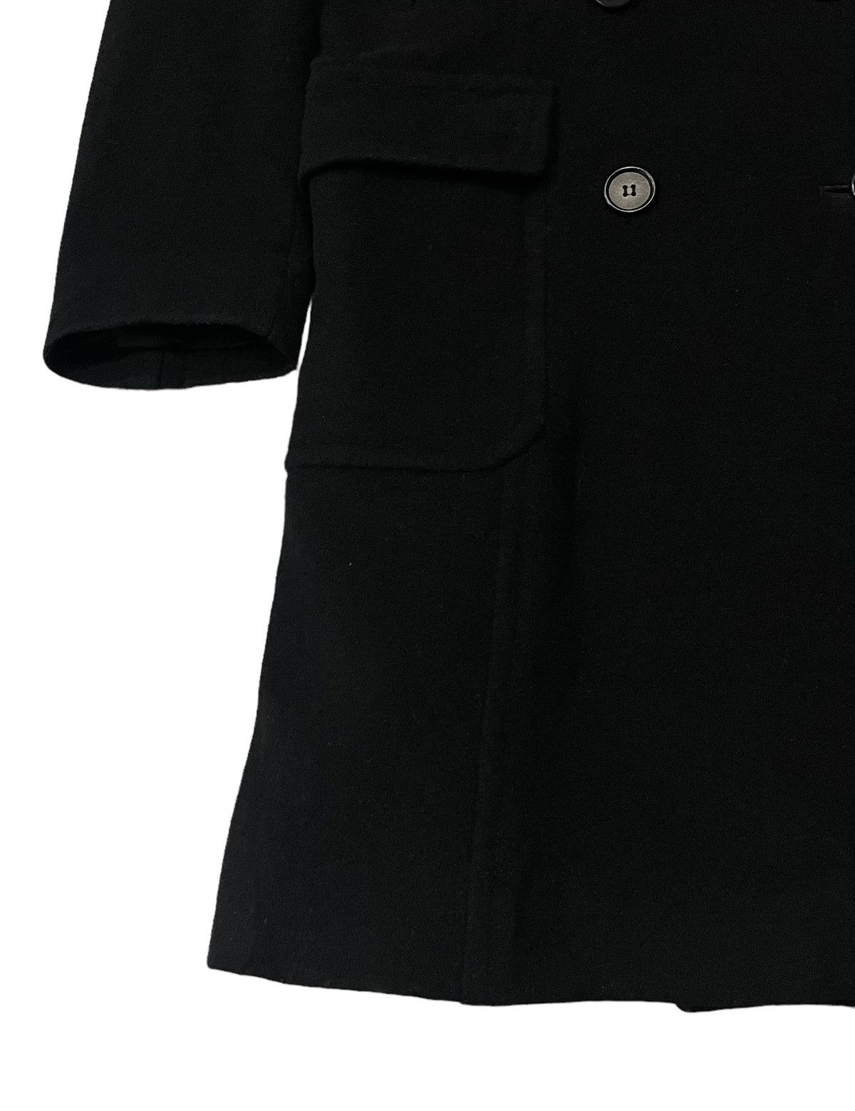 DKNY Vintage Donna Karan DKNY Wool Double Breasted Jacket Size M / US 6-8 / IT 42-44 - 4 Thumbnail