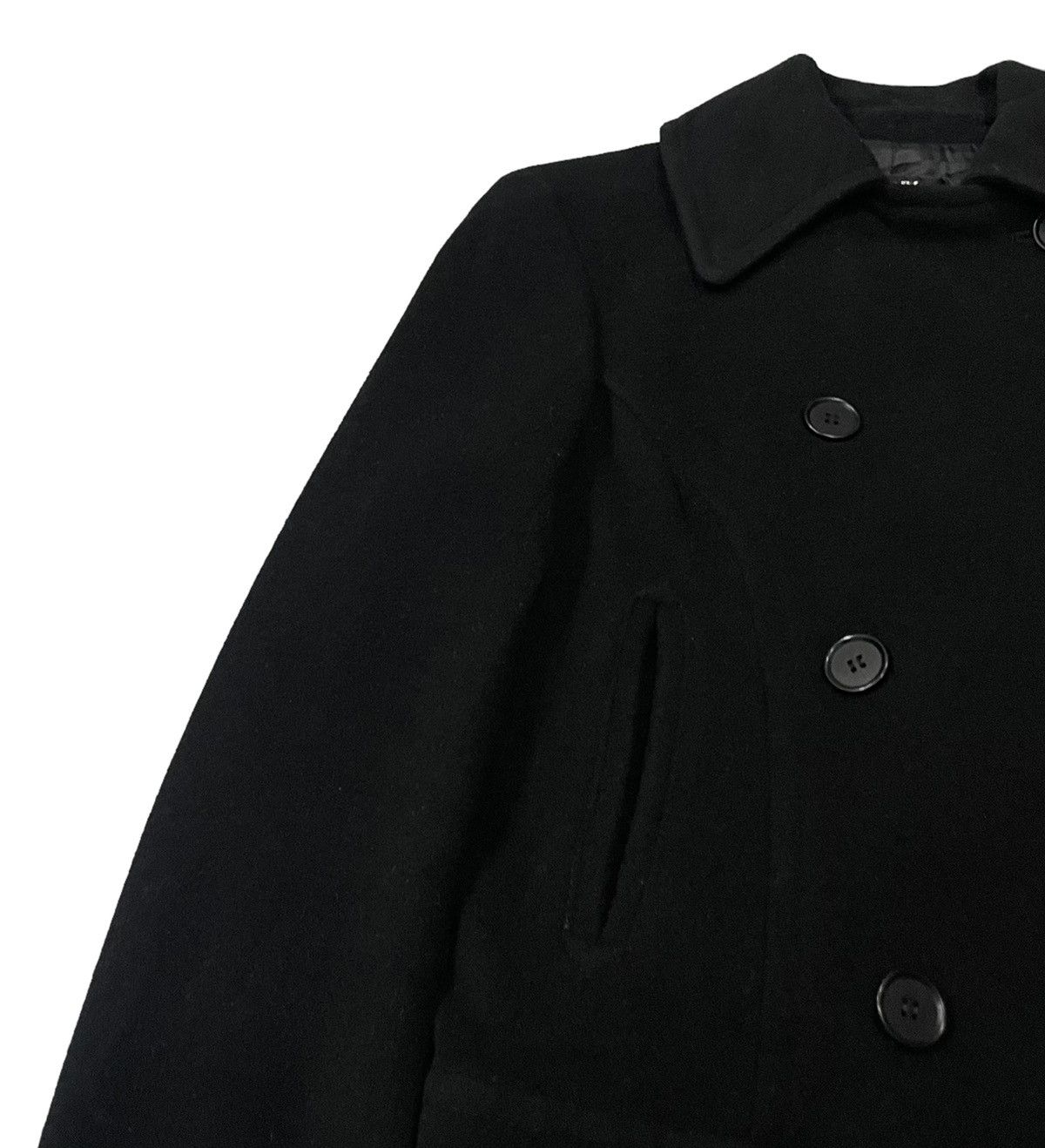 DKNY Vintage Donna Karan DKNY Wool Double Breasted Jacket Size M / US 6-8 / IT 42-44 - 5 Thumbnail