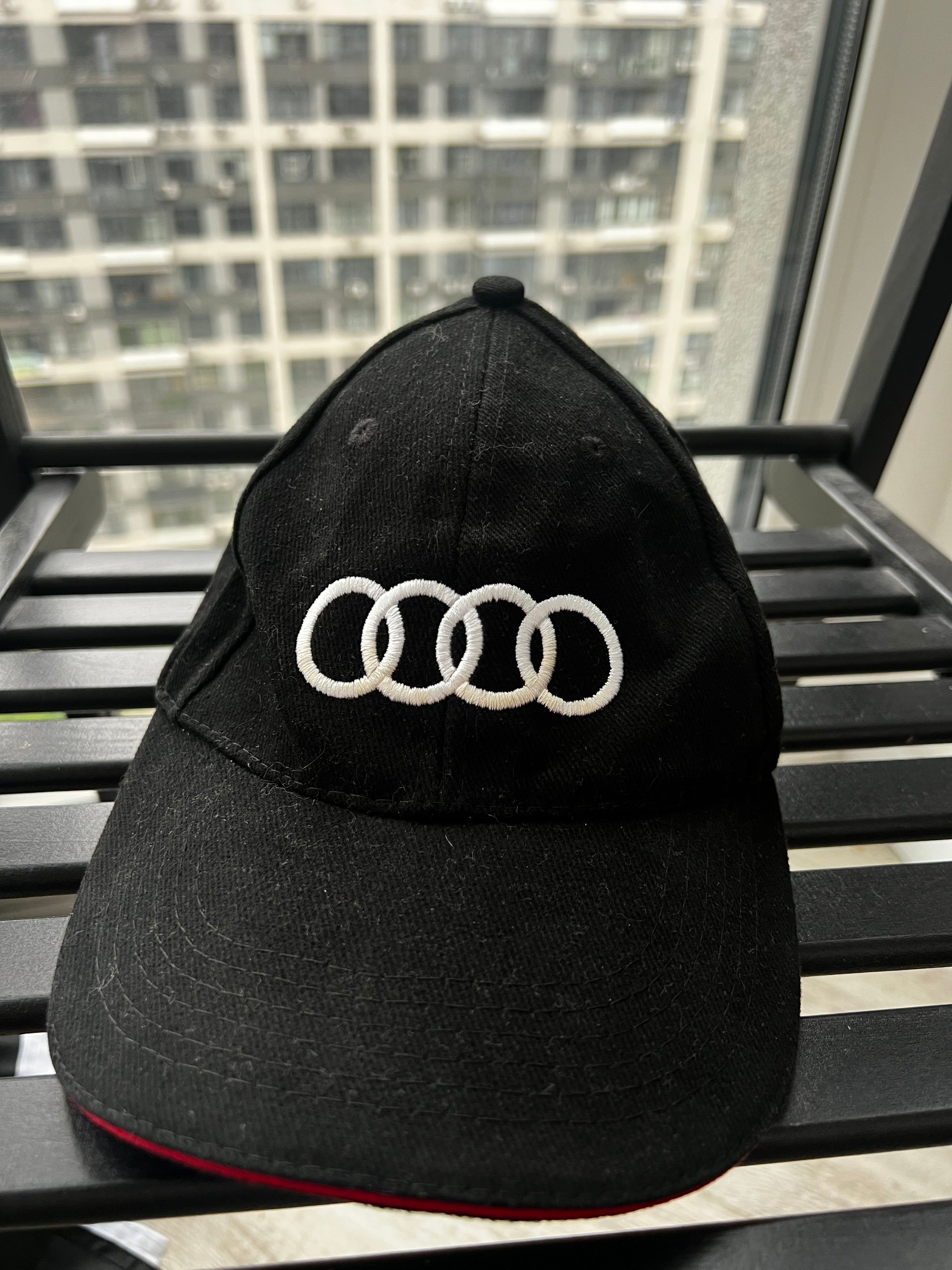 Pre-owned Audi X Racing Audi Vintage Racing Cap In Black