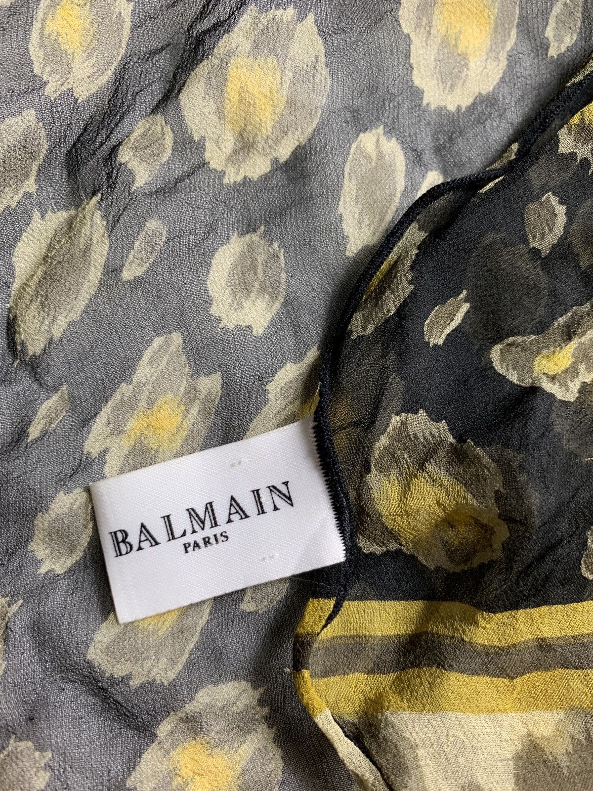 Balmain × Other Balmain Triangle Silk Scarf Size ONE SIZE - 6 Thumbnail