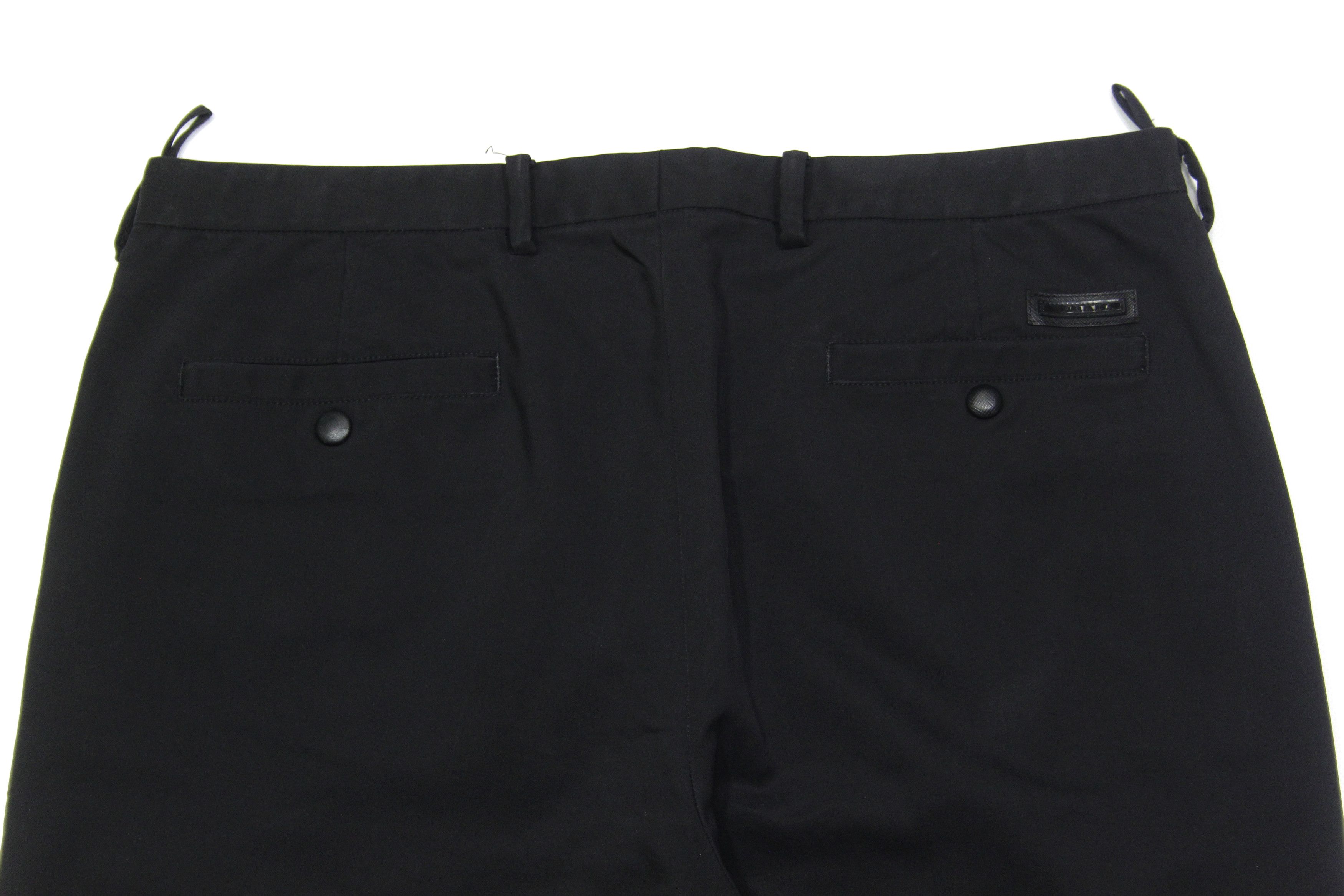 Prada 2009 Black Tab Tech Cotton Polyester Pants Size US 36 / EU 52 - 4 Thumbnail