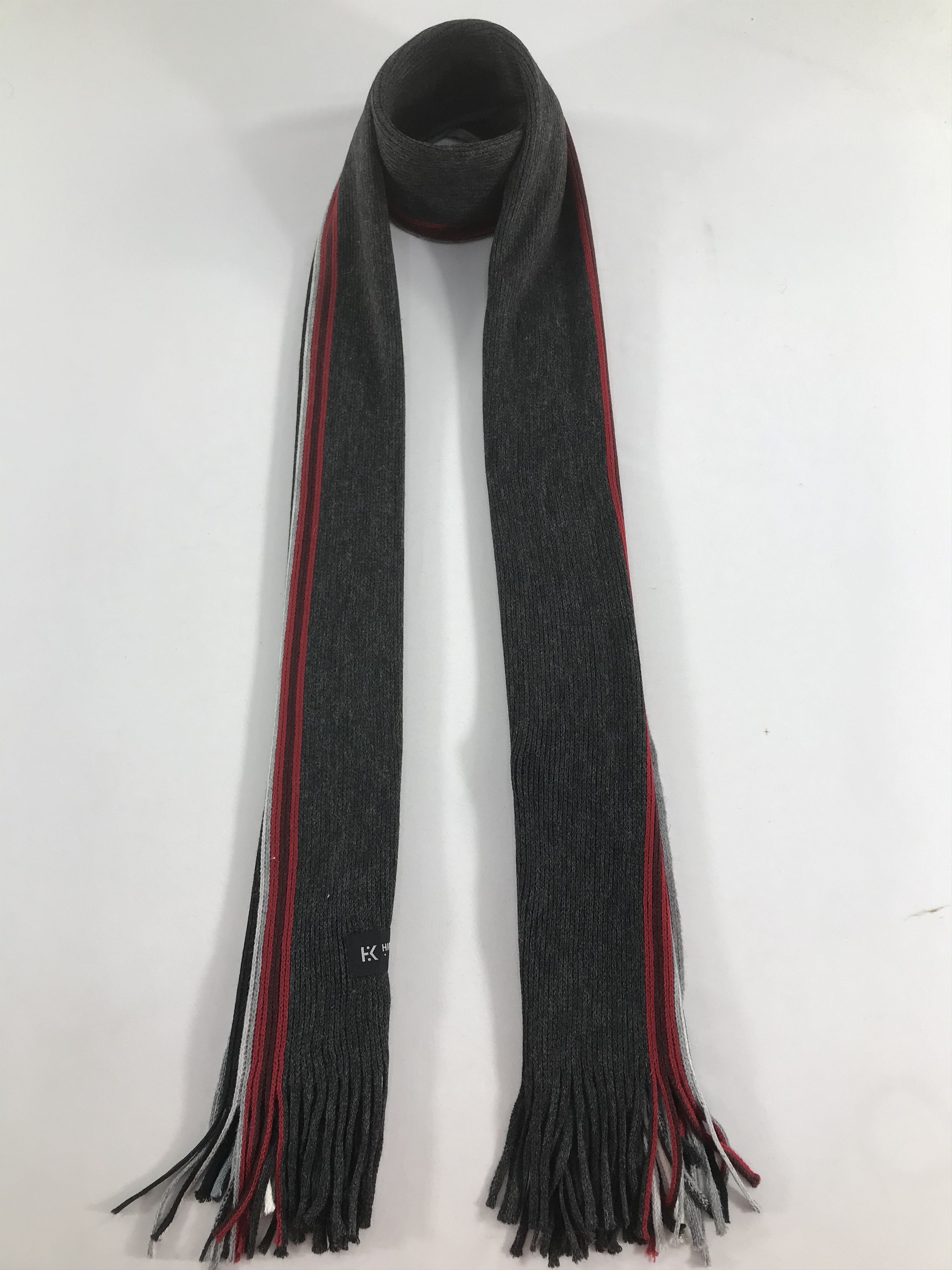 Hiroko Koshino Homme Hiroko Koshino Hommme Wool Scarf Muffler V508 Size ONE SIZE - 1 Thumbnail