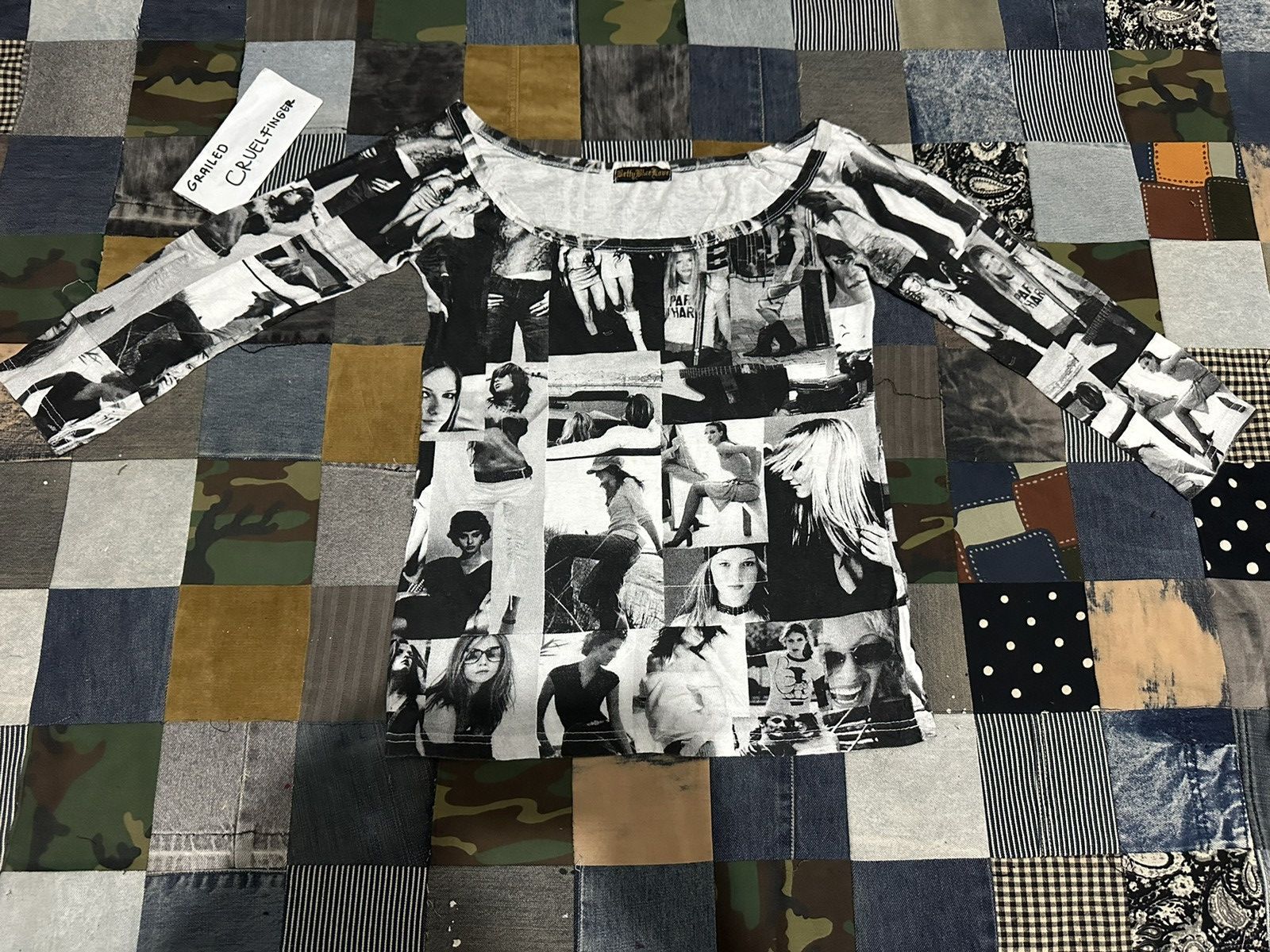 Japanese Brand Betty Blue Love Japan Fullprint Potrait Women Longsleeve Size M / US 6-8 / IT 42-44 - 8 Thumbnail