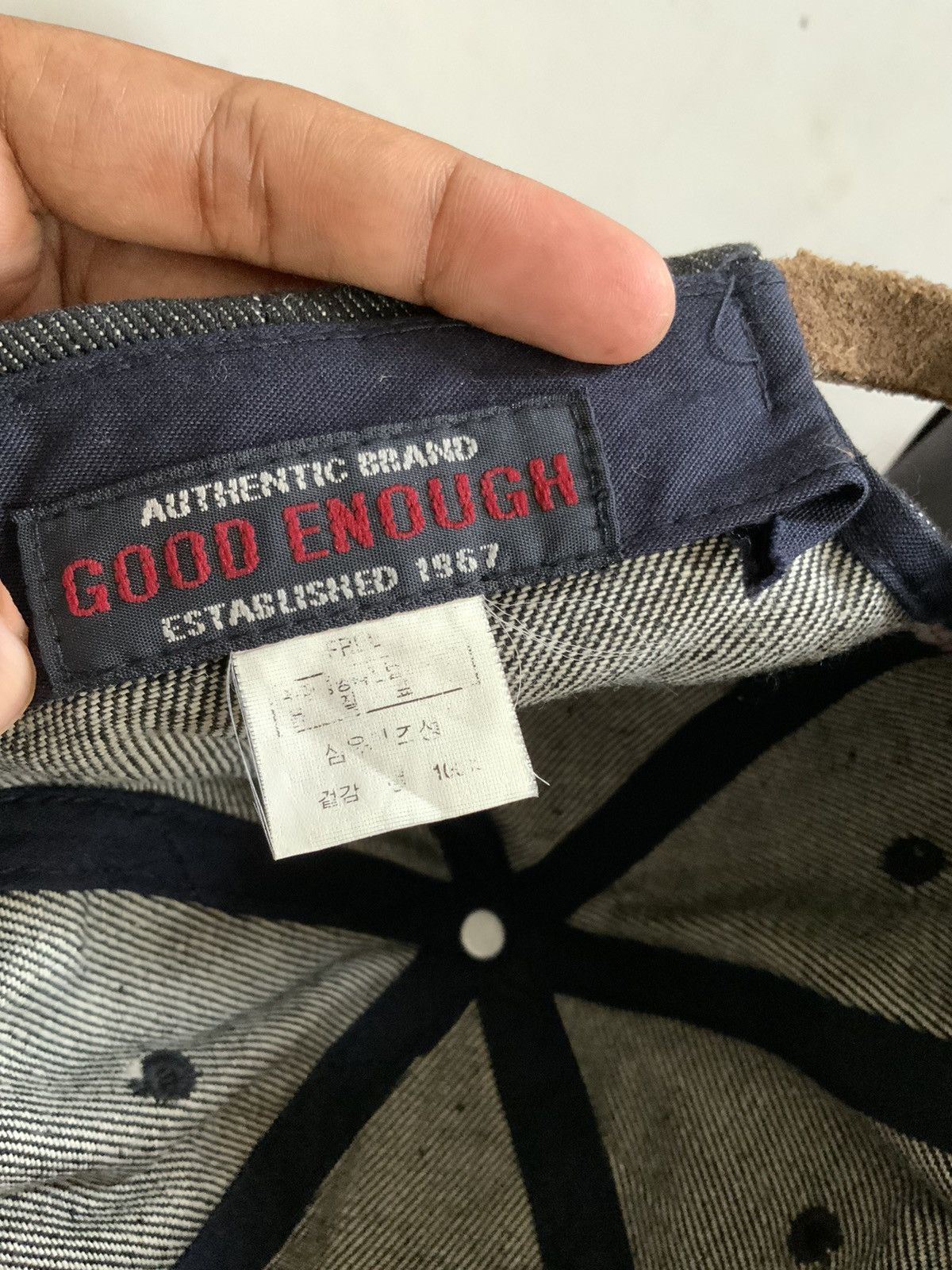 Good Enough Good Enough Jeanist Basic House Denime Hat Size ONE SIZE - 14 Thumbnail