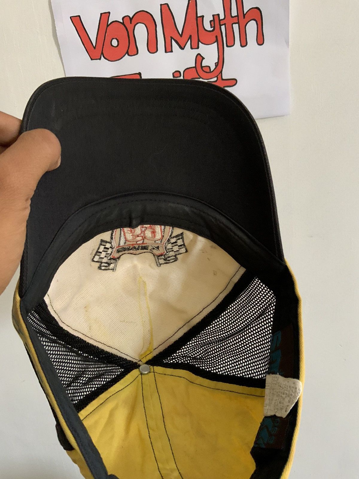 Japanese Brand y2k Smex 69 Half Trucker Hat Size ONE SIZE - 9 Thumbnail