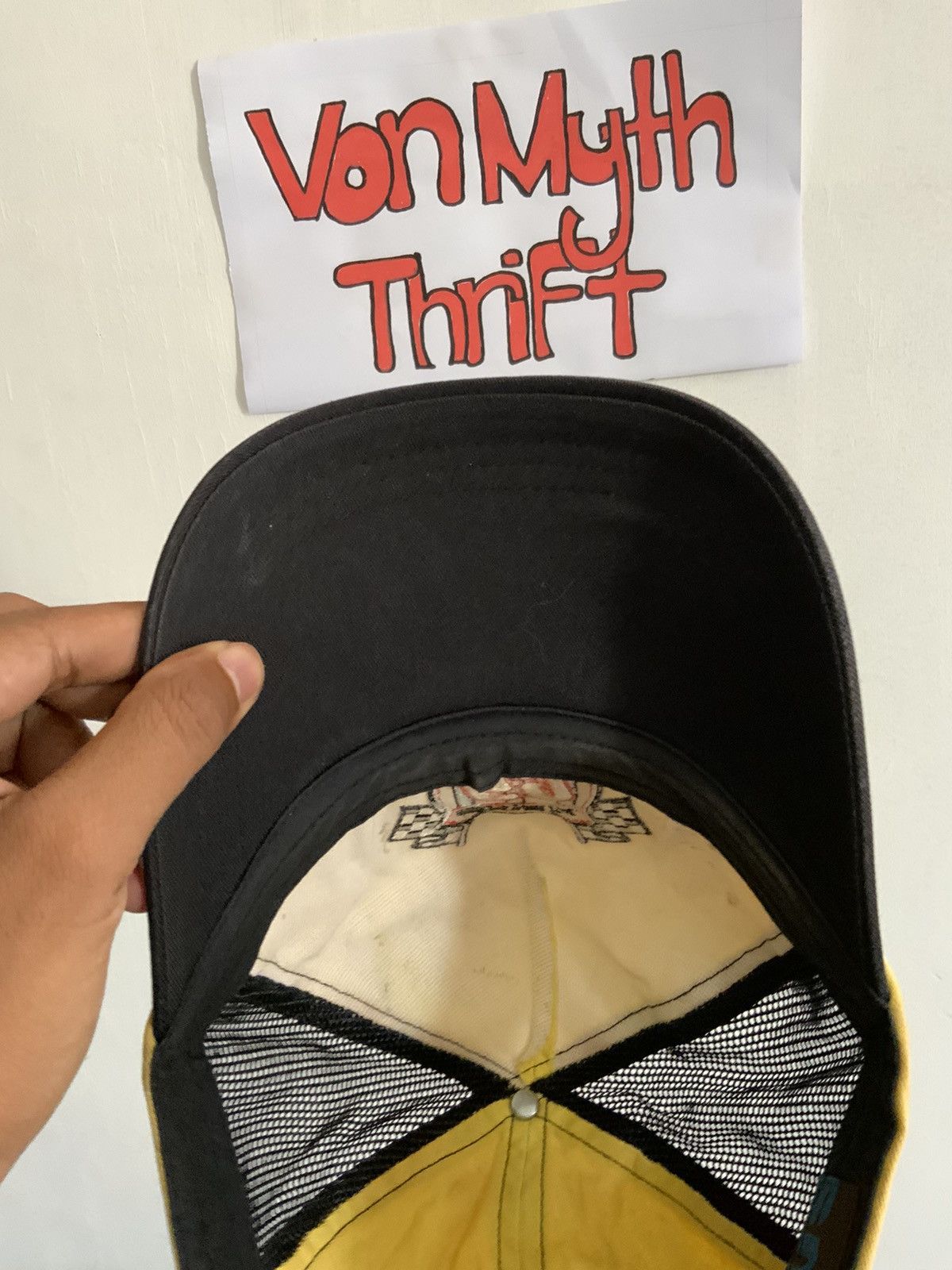 Japanese Brand y2k Smex 69 Half Trucker Hat Size ONE SIZE - 13 Thumbnail