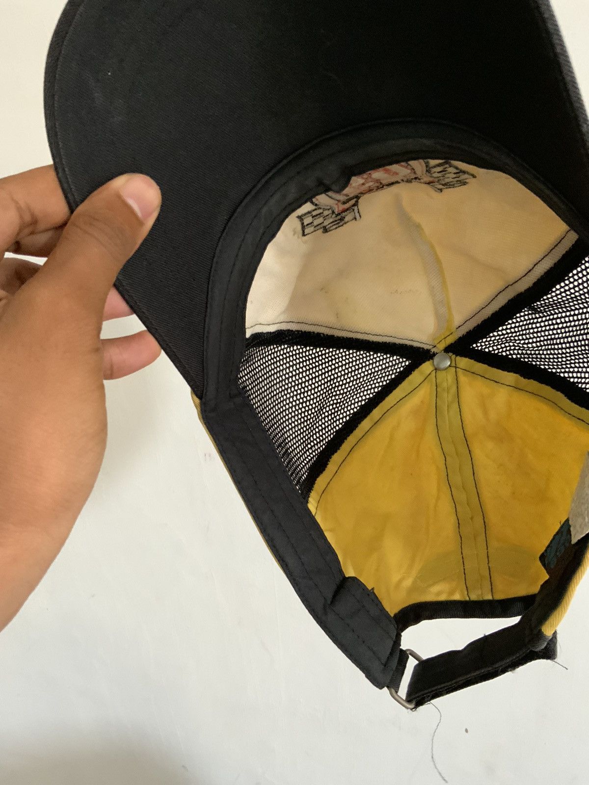 Japanese Brand y2k Smex 69 Half Trucker Hat Size ONE SIZE - 12 Thumbnail
