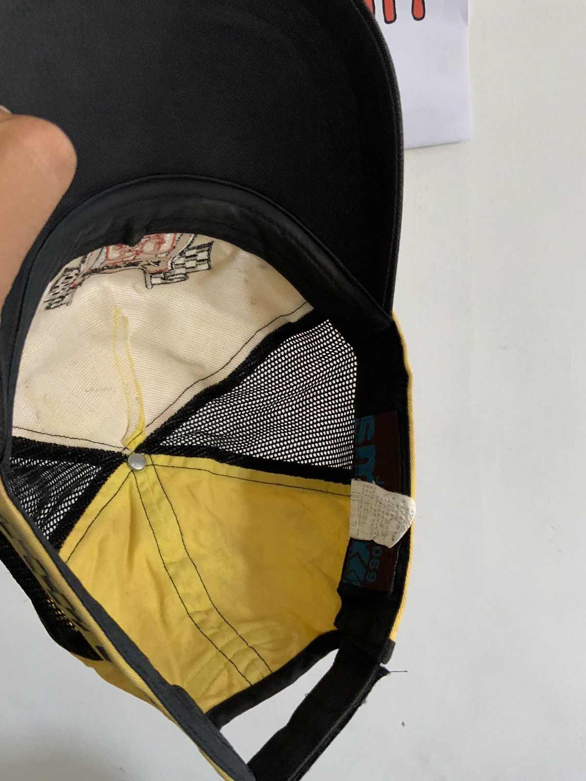 Japanese Brand y2k Smex 69 Half Trucker Hat Size ONE SIZE - 10 Thumbnail