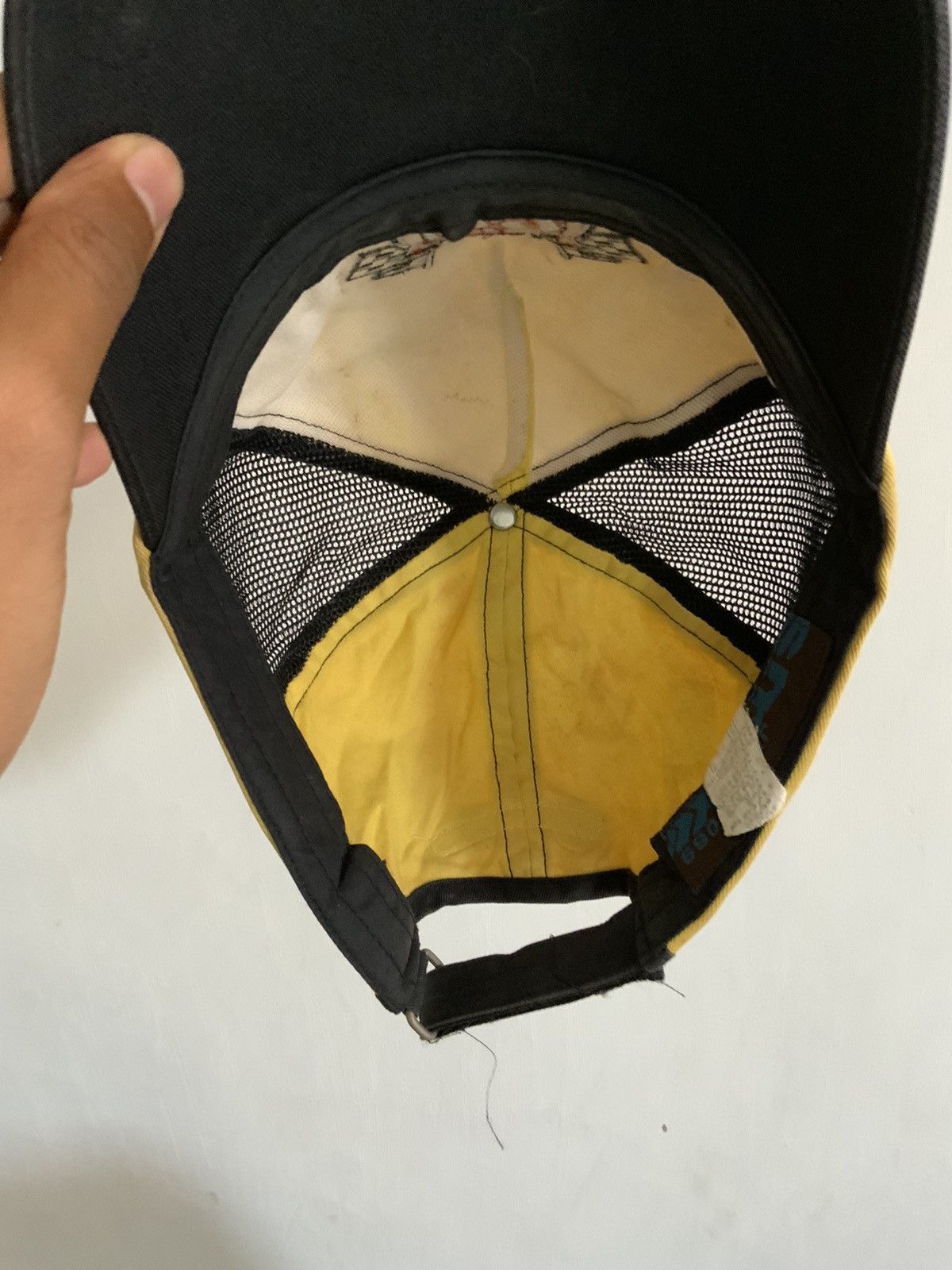 Japanese Brand y2k Smex 69 Half Trucker Hat Size ONE SIZE - 11 Thumbnail