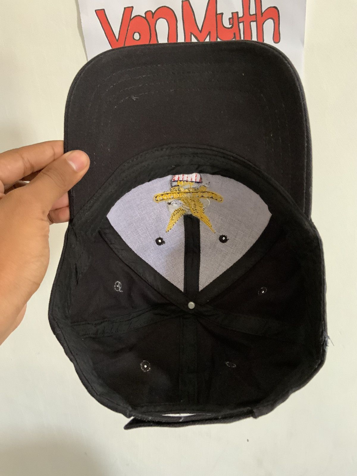 Japanese Brand Golden Eagles NRA Black Hat Size ONE SIZE - 7 Thumbnail