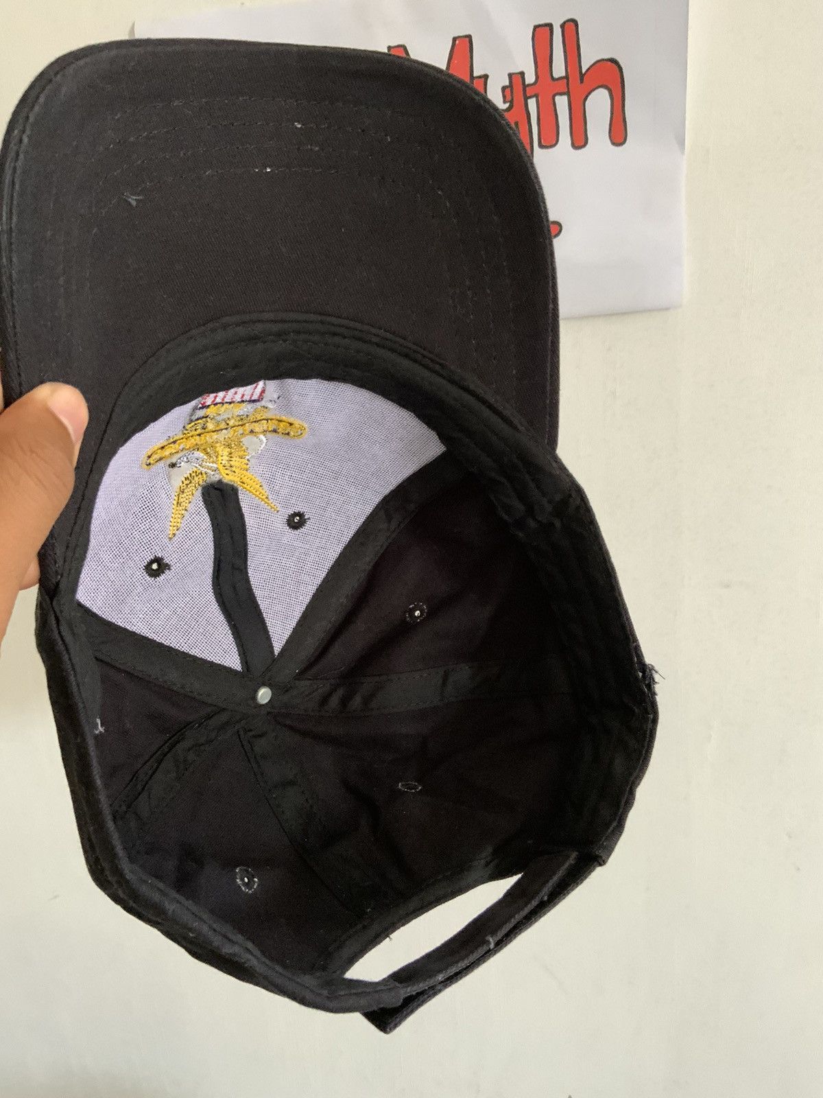 Japanese Brand Golden Eagles NRA Black Hat Size ONE SIZE - 8 Thumbnail
