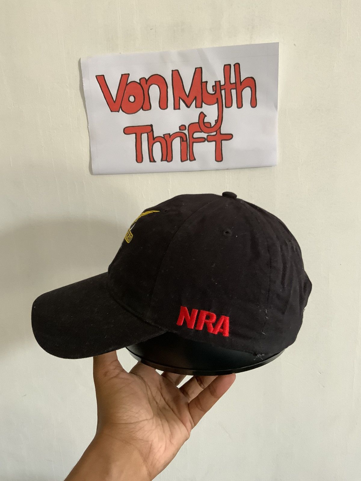 Japanese Brand Golden Eagles NRA Black Hat Size ONE SIZE - 3 Thumbnail