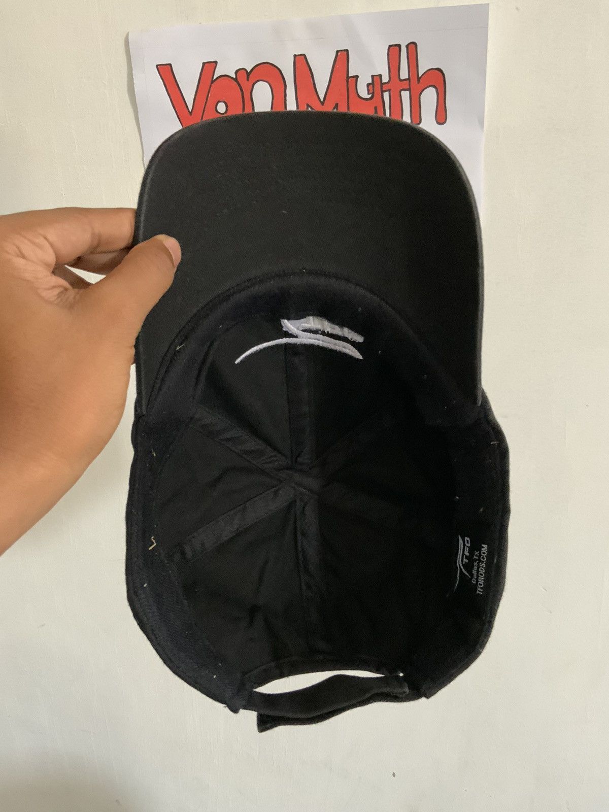 Hat Club TRD Spellout Black Hat Size ONE SIZE - 7 Thumbnail