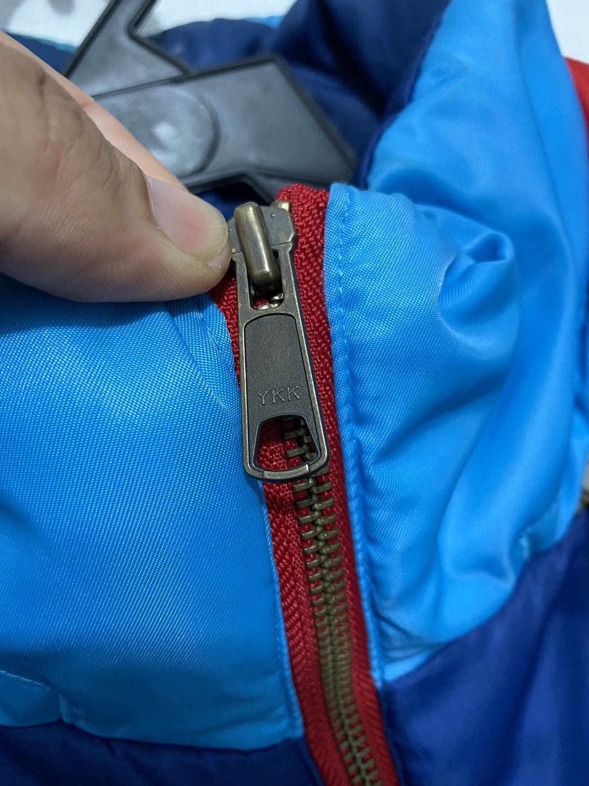 Japanese Brand Millet by Bonzaipaint Blue Goose Down Puffer Outdoor Jacket Size US M / EU 48-50 / 2 - 6 Thumbnail