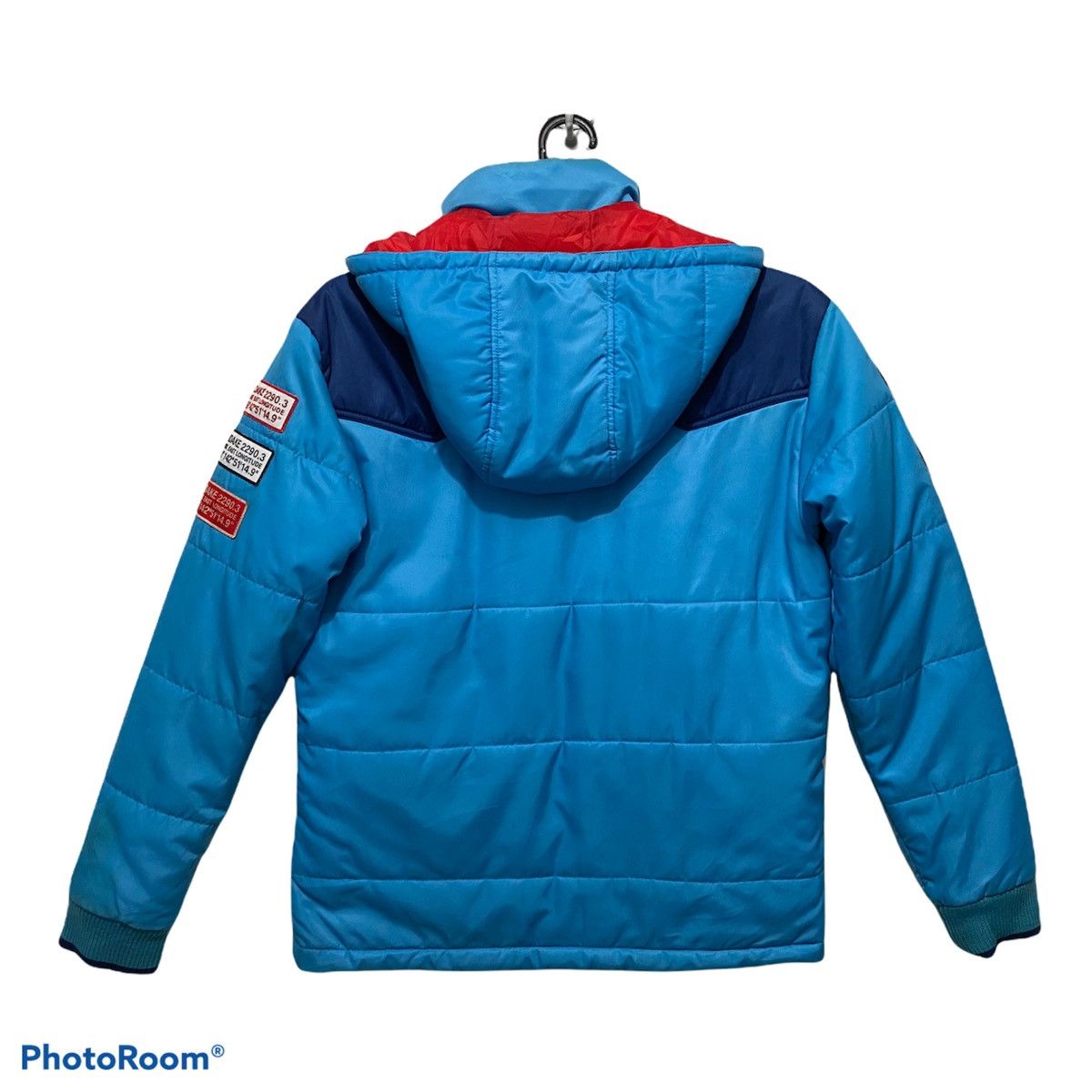 Japanese Brand Millet by Bonzaipaint Blue Goose Down Puffer Outdoor Jacket Size US M / EU 48-50 / 2 - 2 Thumbnail