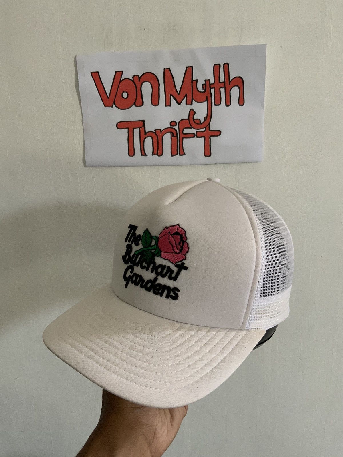Japanese Brand The Butchart Gardens Art Trucker Hat Cap Size ONE SIZE - 2 Thumbnail