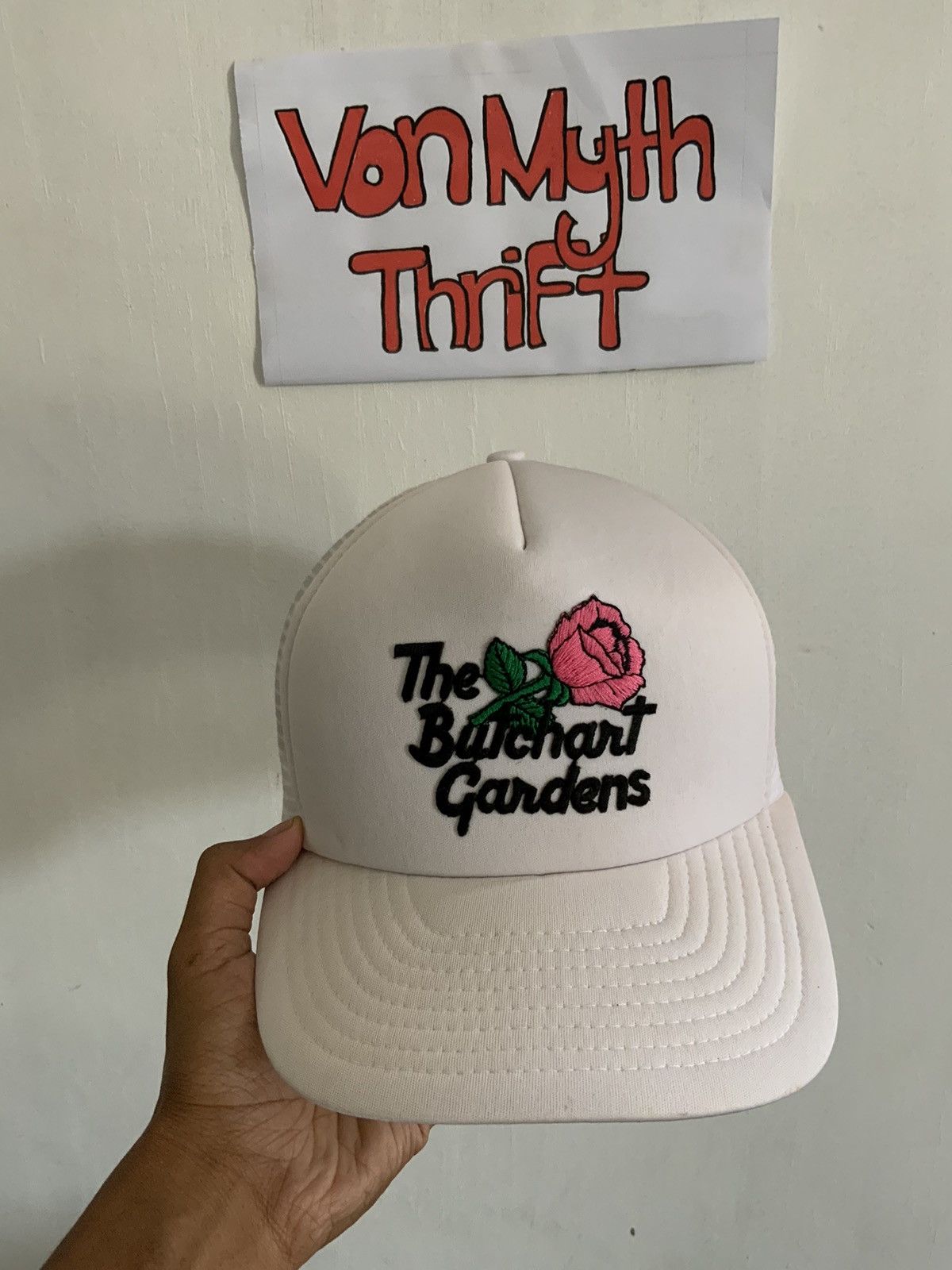 Japanese Brand The Butchart Gardens Art Trucker Hat Cap Size ONE SIZE - 1 Thumbnail