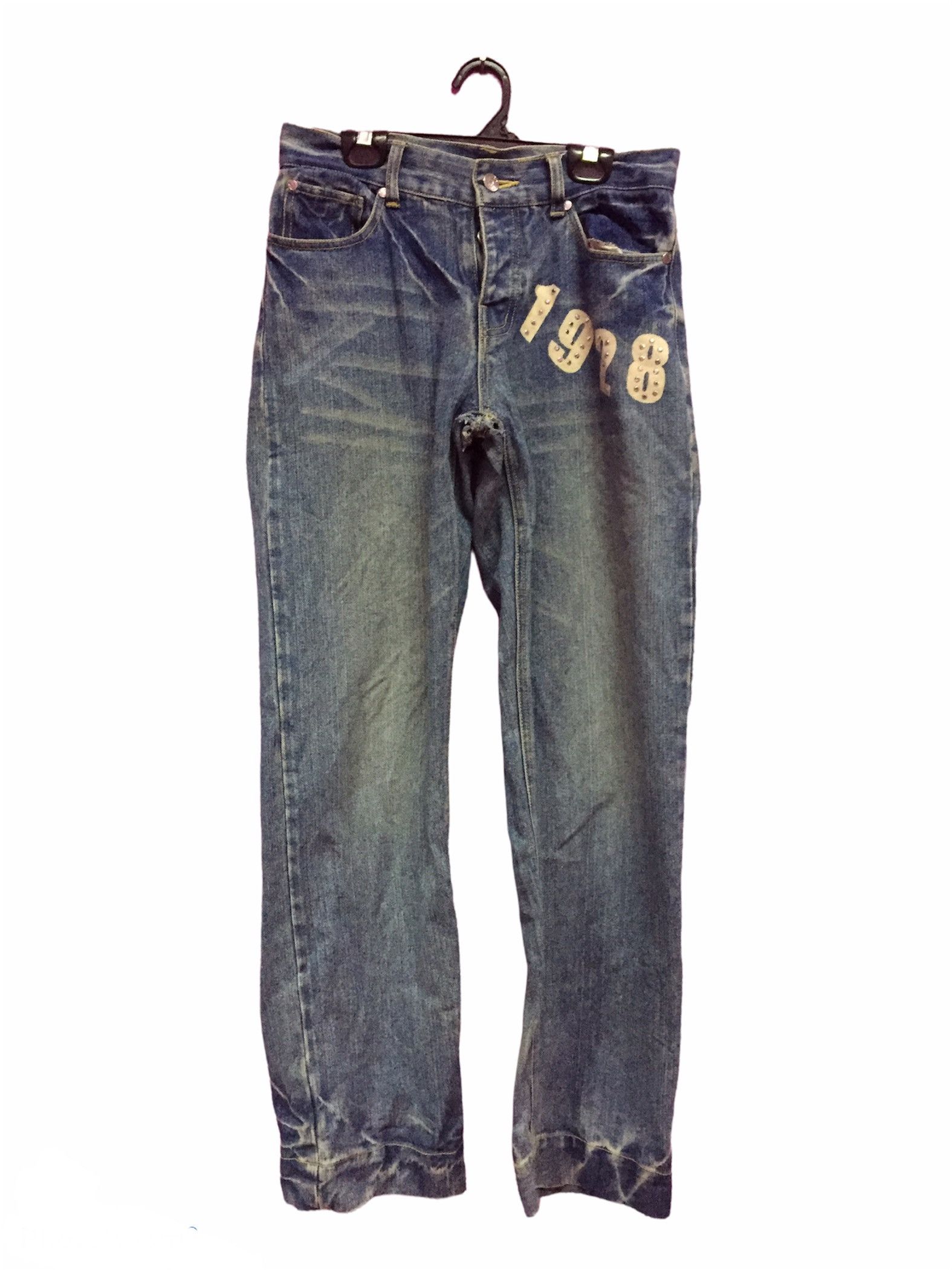 Disney × Mickey Mouse Mickey Mouse Denim Jeans Size M Size US 29 - 2 Thumbnail