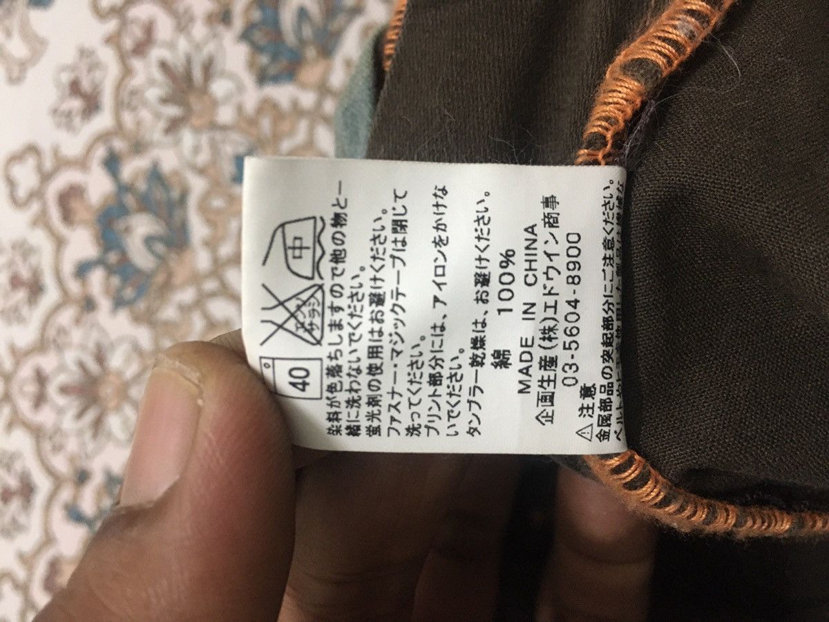 Edwin × Japanese Brand Edwin 505 Khaki Bush Pants Cutting Edge Size US 30 / EU 46 - 9 Thumbnail