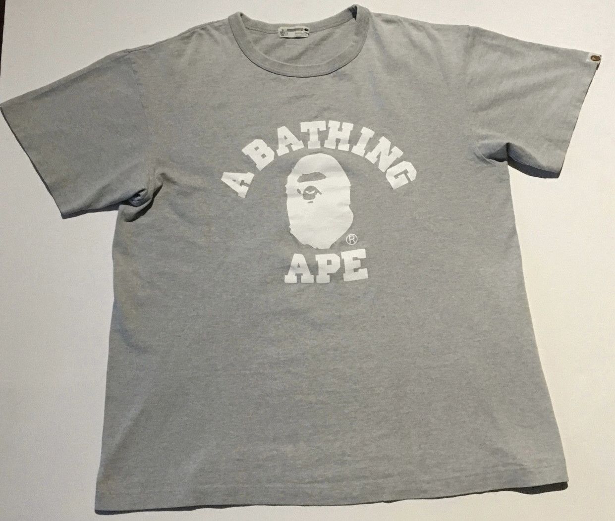 Bape Bape College Tee Size US XXL / EU 58 / 5 - 1 Thumbnail