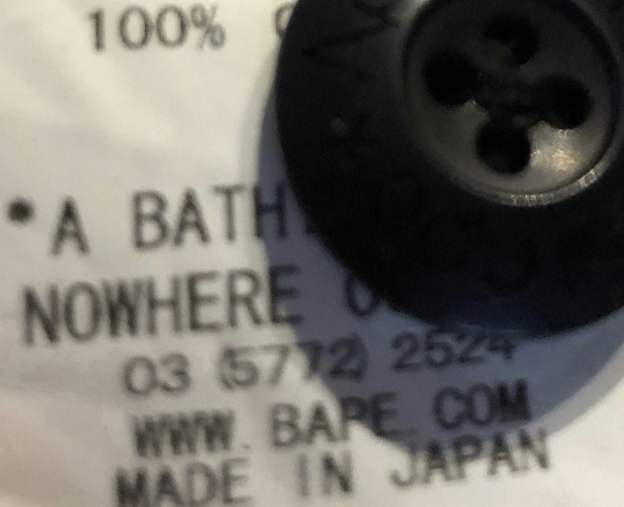 Bape Bape cardigan crew neck sweatshirt Size US L / EU 52-54 / 3 - 5 Thumbnail