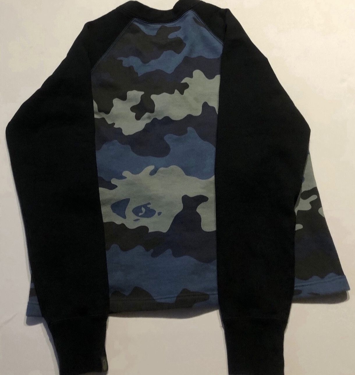 Bape Bape cardigan crew neck sweatshirt Size US L / EU 52-54 / 3 - 4 Thumbnail