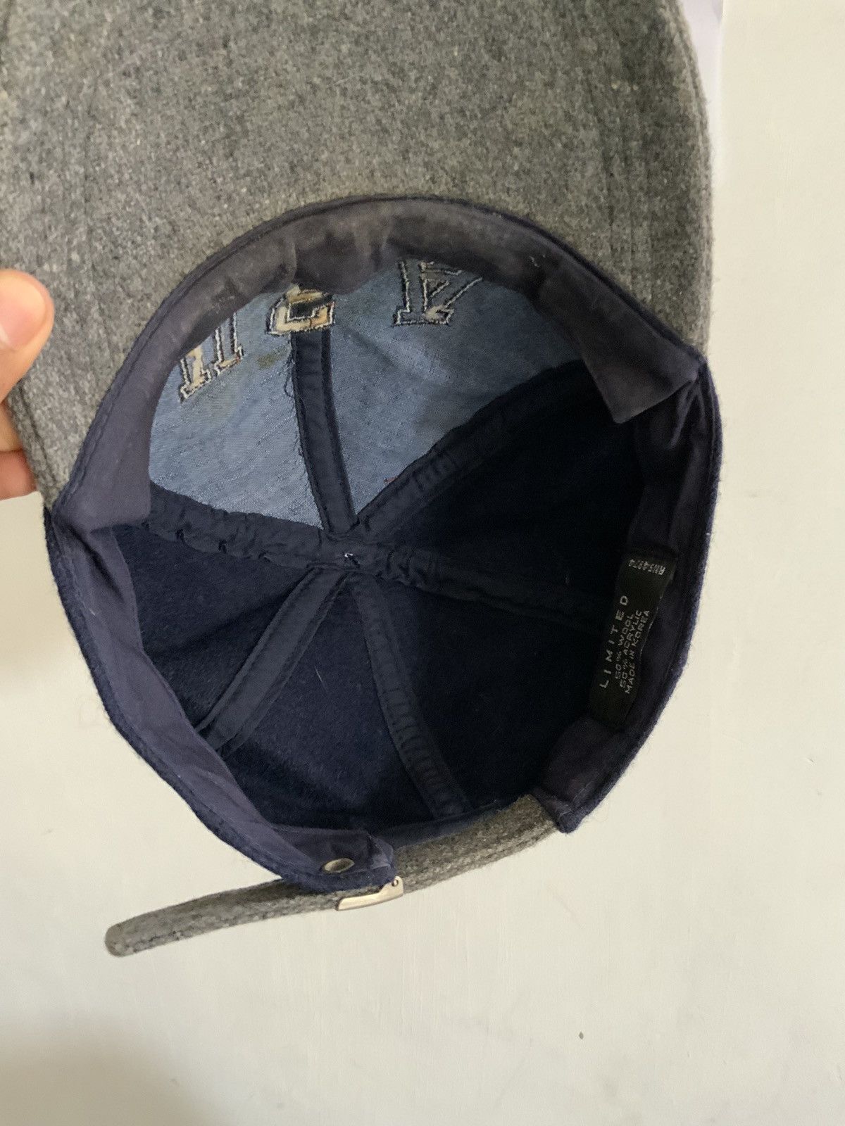 Vintage Vintage USA Wool Spellout Adjustable Hat Size ONE SIZE - 9 Thumbnail