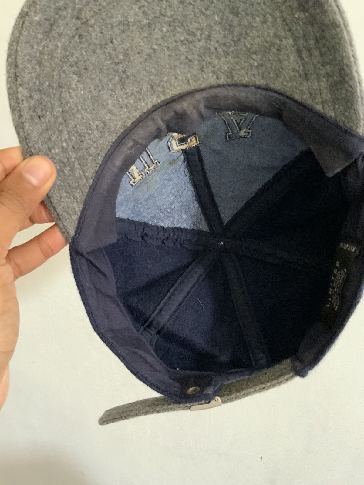 Vintage Vintage USA Wool Spellout Adjustable Hat Size ONE SIZE - 10 Thumbnail