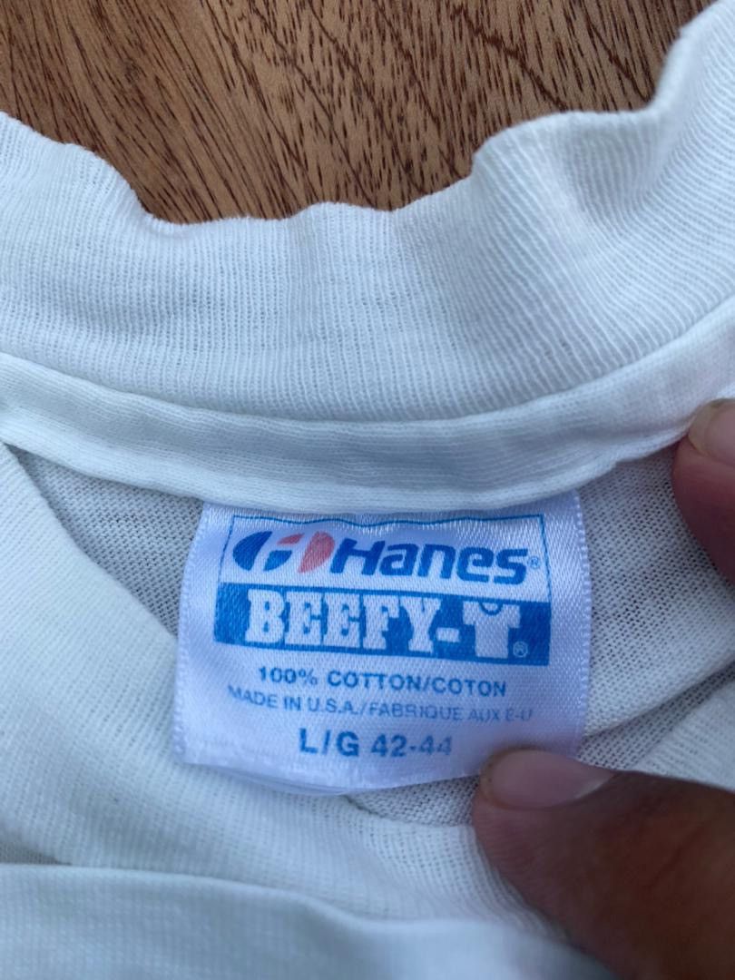 Hanes × Vintage vintage tee B4 Size US L / EU 52-54 / 3 - 3 Thumbnail