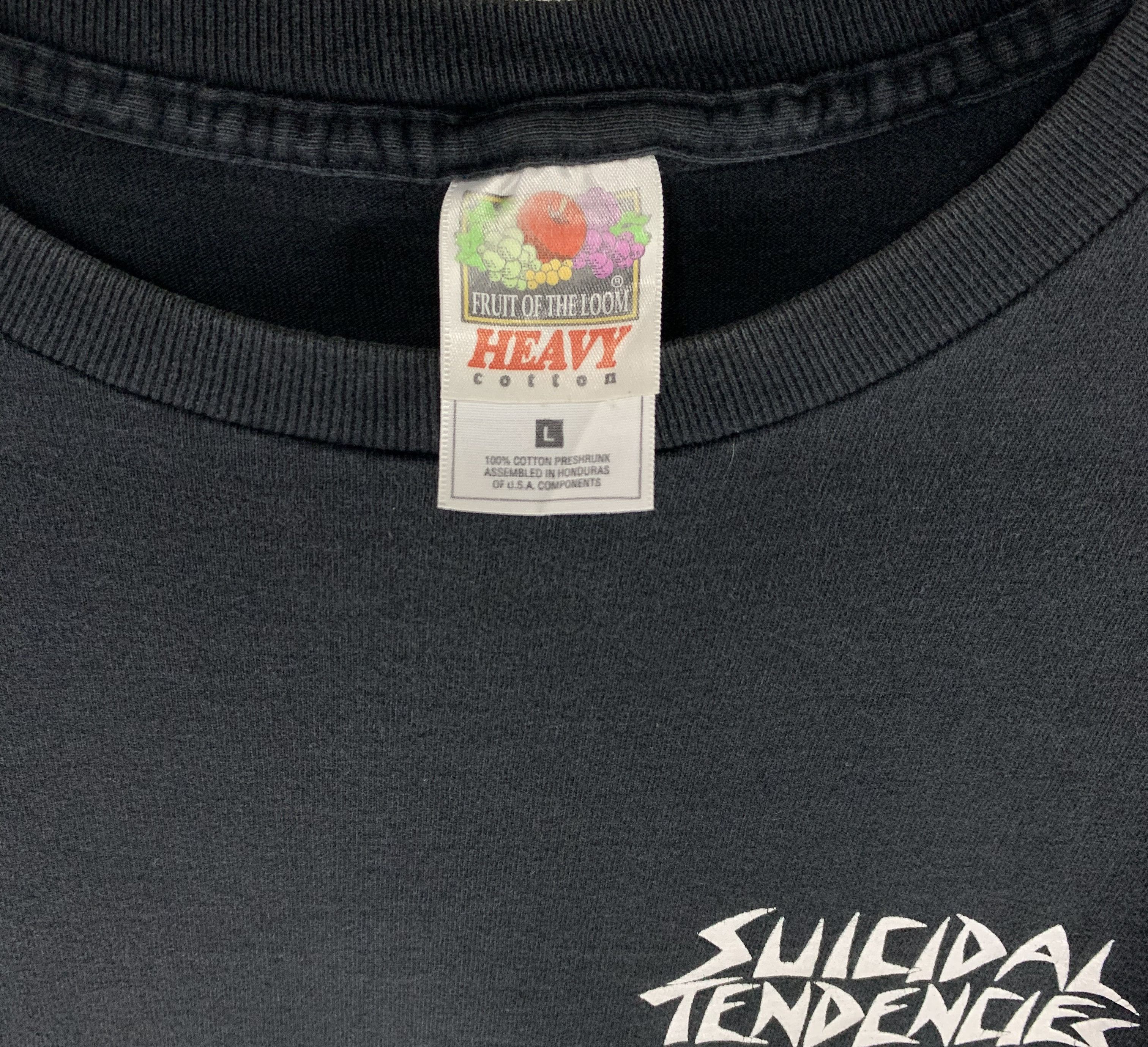 Band Tees × Vintage Suicidal Tendencies Institutionalized metal vtg 90s tee Size US L / EU 52-54 / 3 - 10 Thumbnail