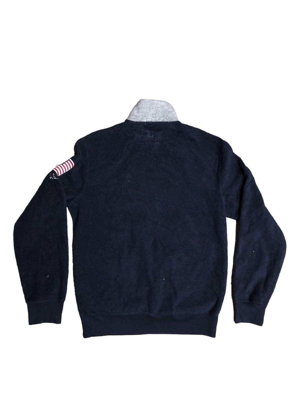 Polo Ralph Lauren × Vintage POLO RL POLAR FLEECE 1/4 ZIP PULLOVER Size US XS / EU 42 / 0 - 2 Thumbnail