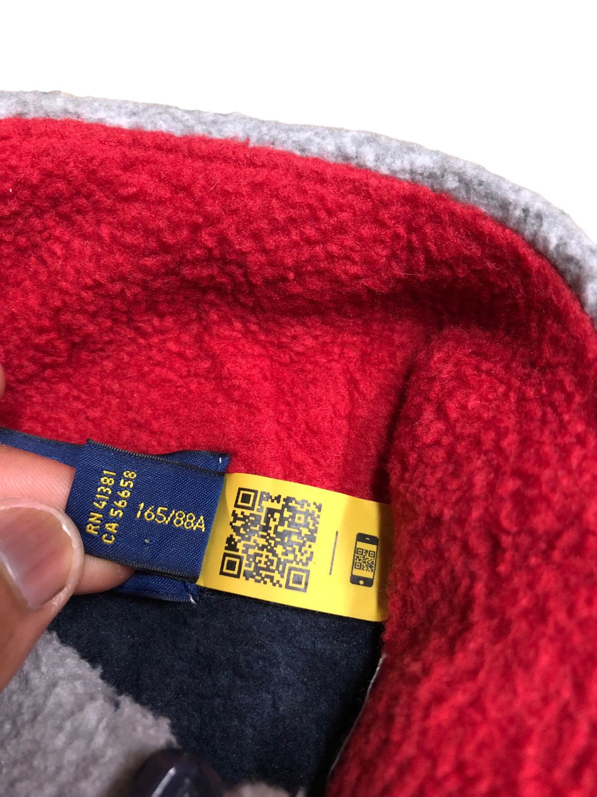 Polo Ralph Lauren × Vintage POLO RL POLAR FLEECE 1/4 ZIP PULLOVER Size US XS / EU 42 / 0 - 4 Thumbnail