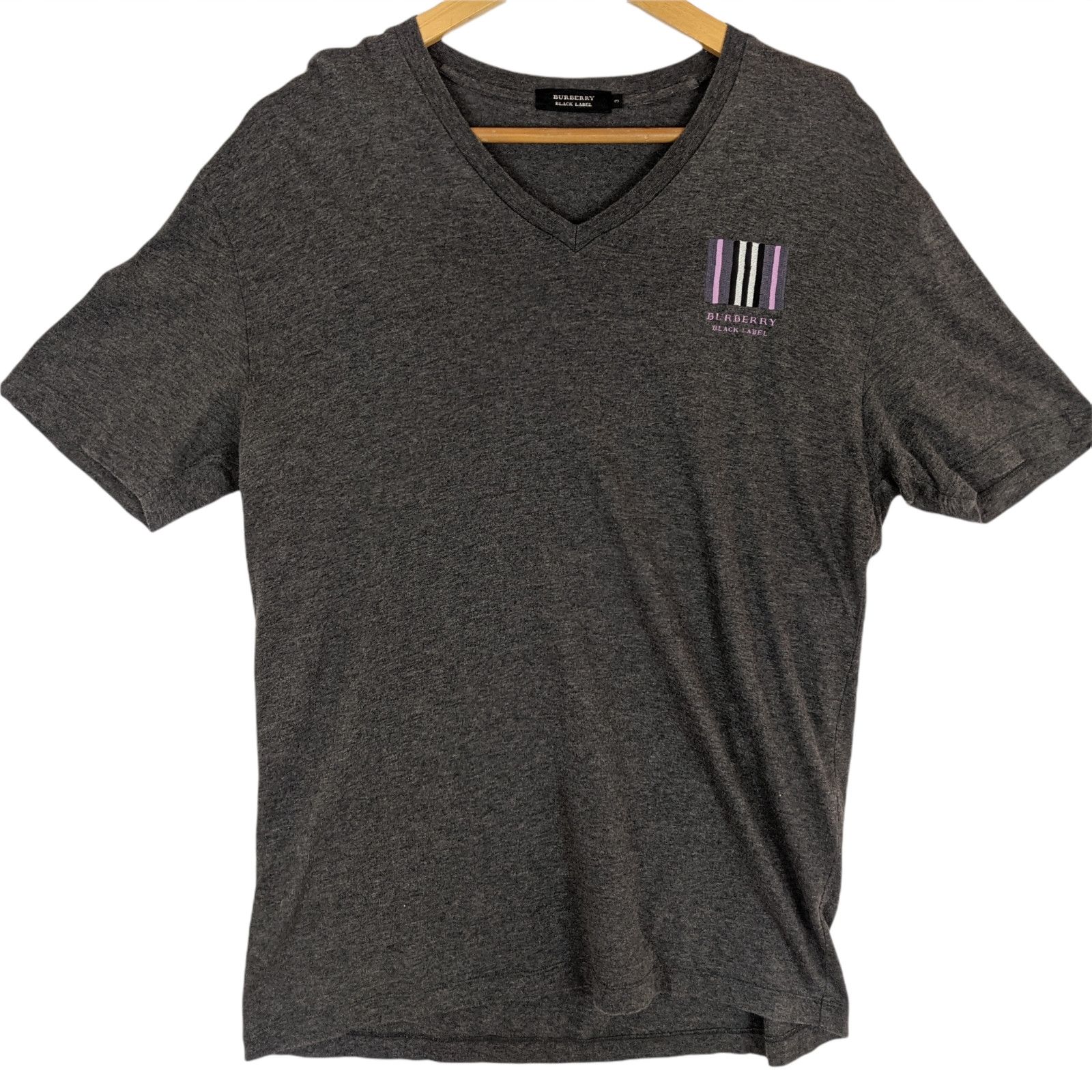 Burberry BURBERRY Grey Plain T-Shirt Size US M / EU 48-50 / 2 - 2 Thumbnail