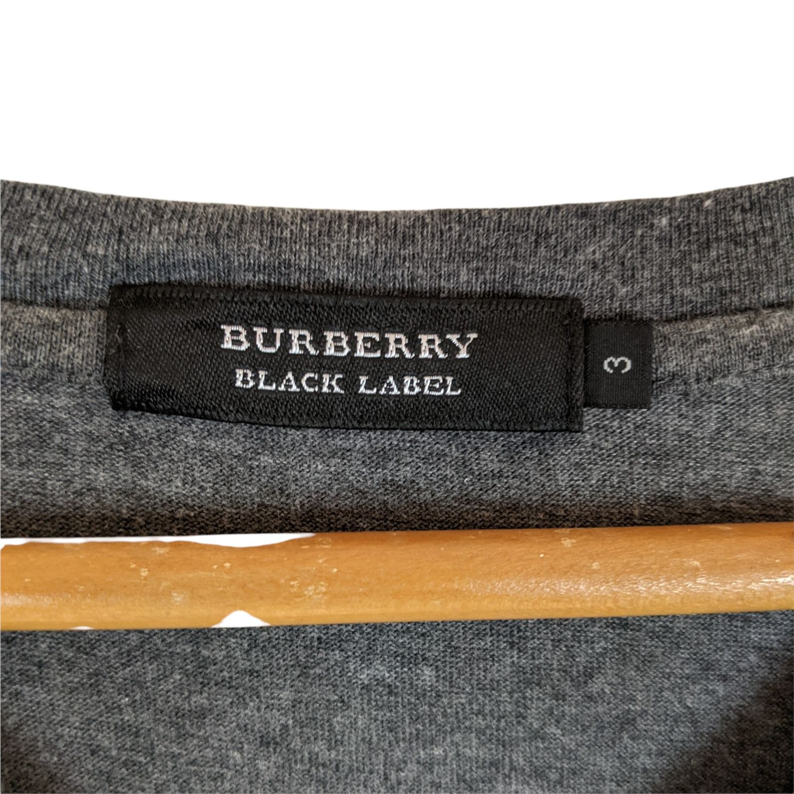 Burberry BURBERRY Grey Plain T-Shirt Size US M / EU 48-50 / 2 - 7 Thumbnail