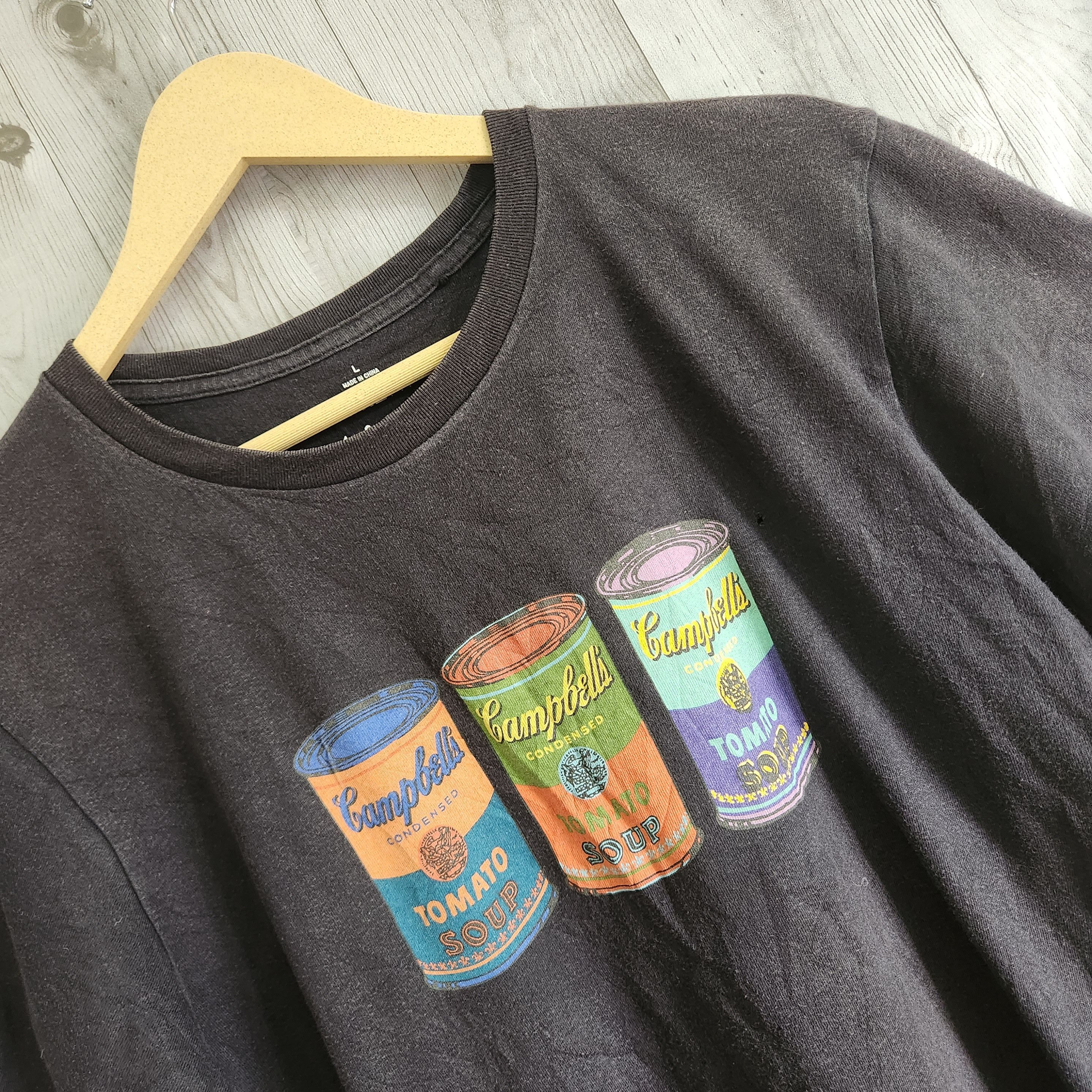 Andy Warhol × Uniqlo Andy Warhol X Uniqlo Campbells TShirt Japan Size US L / EU 52-54 / 3 - 2 Thumbnail