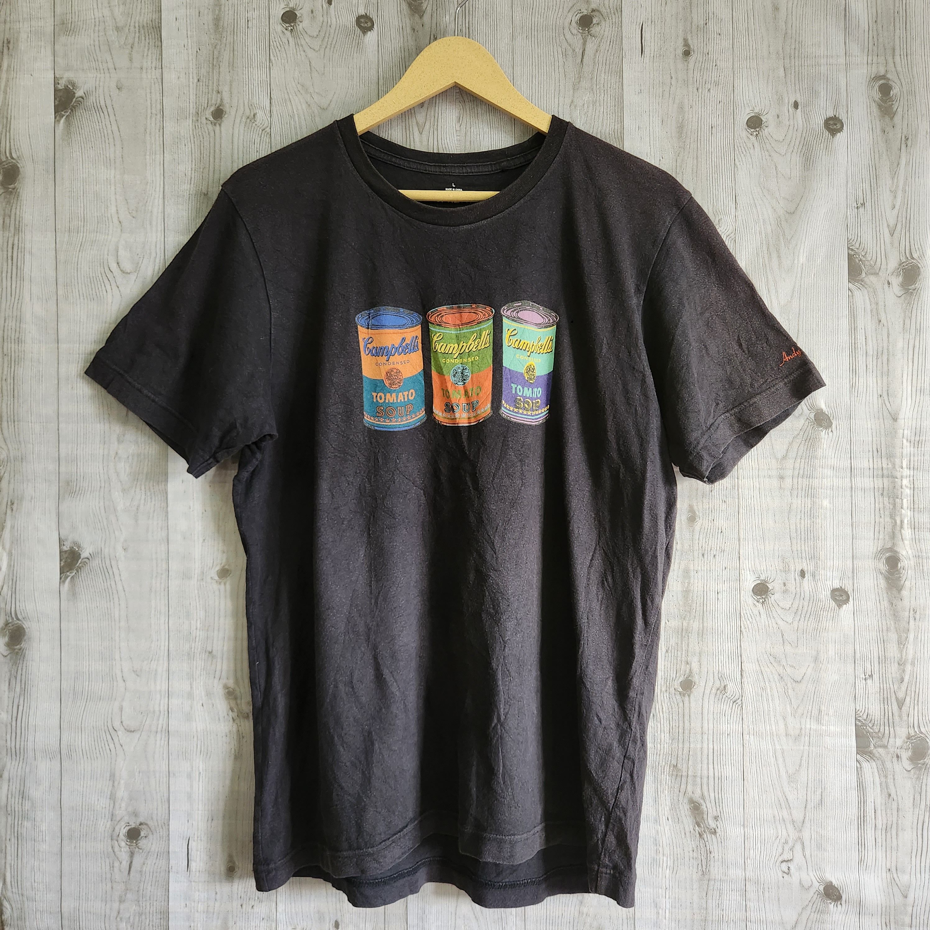 Andy Warhol × Uniqlo Andy Warhol X Uniqlo Campbells TShirt Japan Size US L / EU 52-54 / 3 - 1 Thumbnail