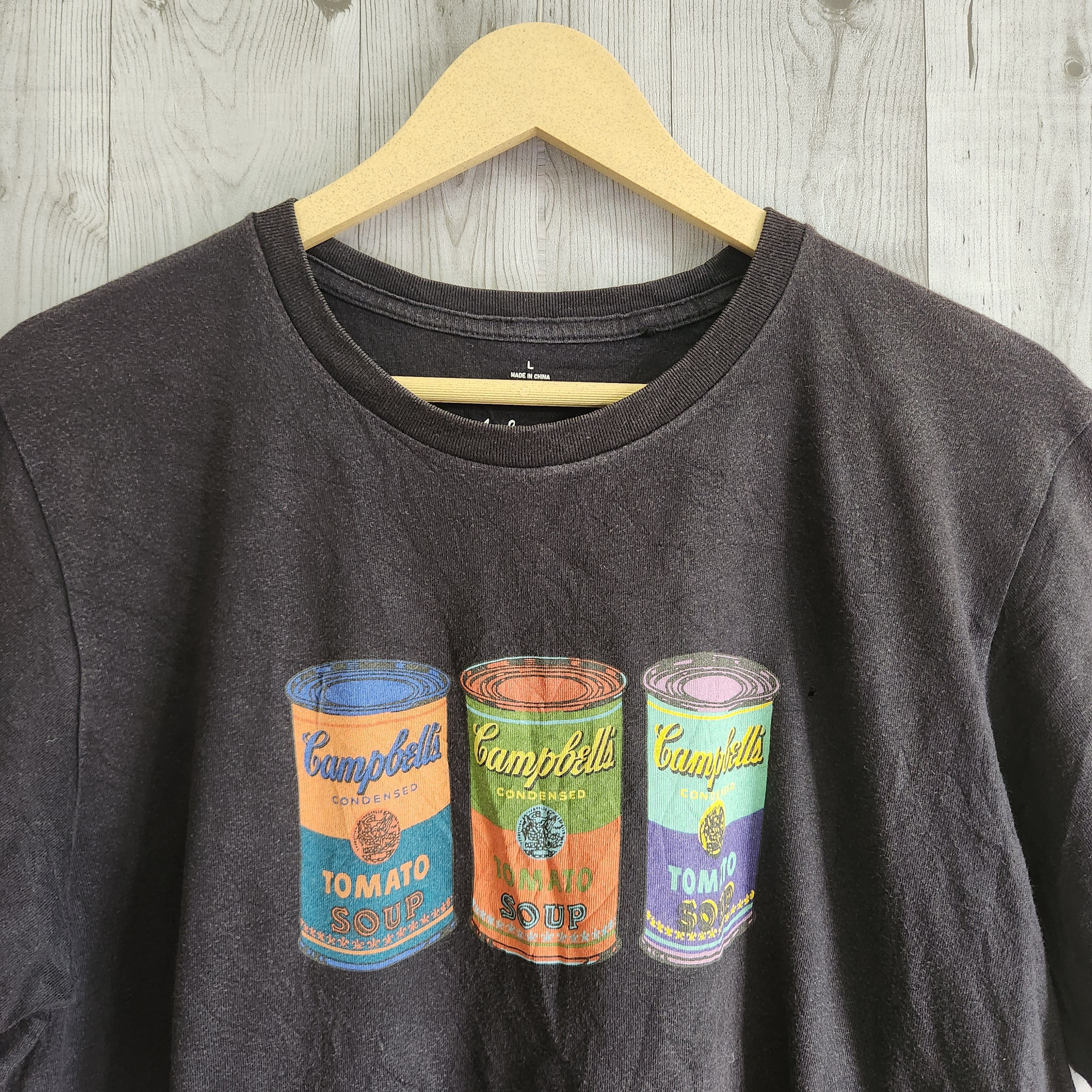 Andy Warhol × Uniqlo Andy Warhol X Uniqlo Campbells TShirt Japan Size US L / EU 52-54 / 3 - 16 Thumbnail