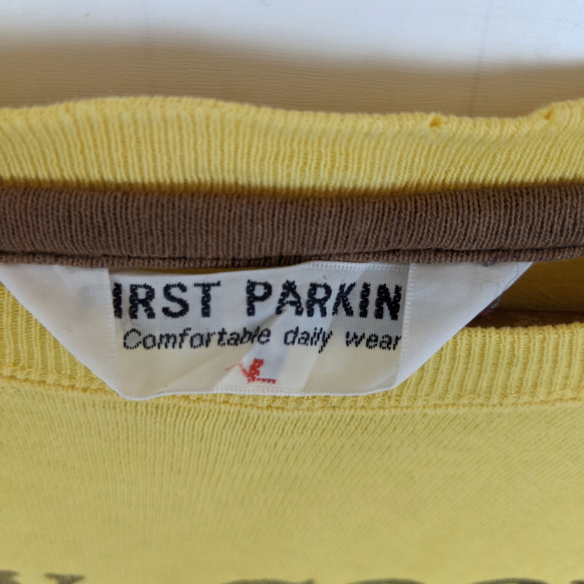 Japanese Brand Japan 80's Vintage FIRST PERKIN Rainbow LGBT T-Shirt Size US L / EU 52-54 / 3 - 14 Thumbnail