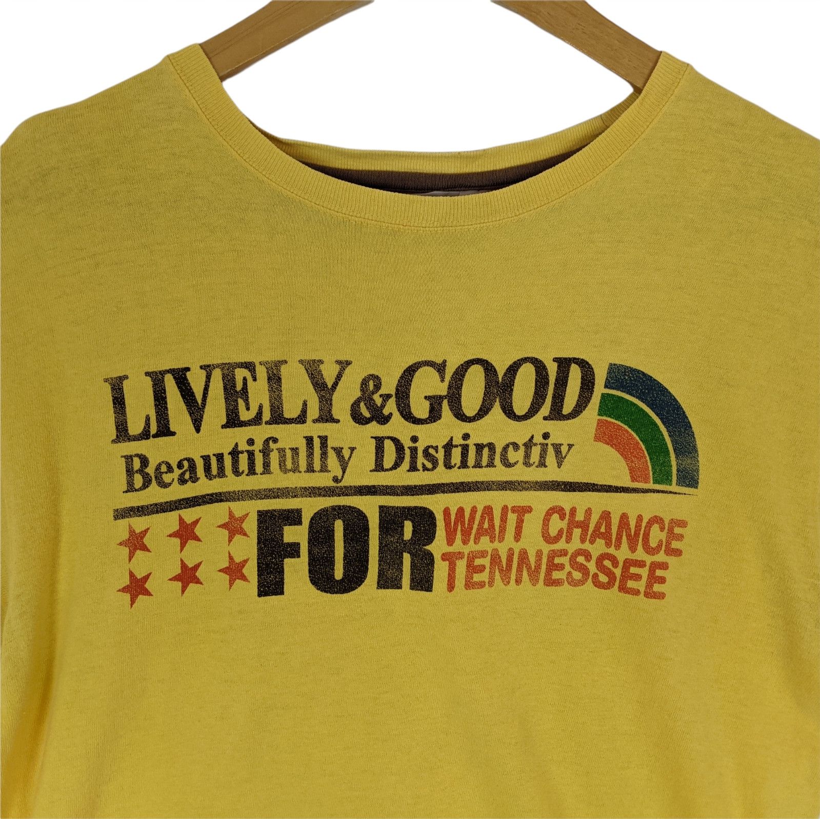 Japanese Brand Japan 80's Vintage FIRST PERKIN Rainbow LGBT T-Shirt Size US L / EU 52-54 / 3 - 6 Thumbnail