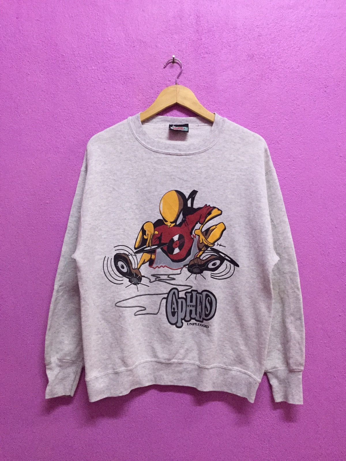 Vintage Vintage 1994 The Capheds Unplugged Scene Not Herd Sweatshirt Size US L / EU 52-54 / 3 - 1 Thumbnail