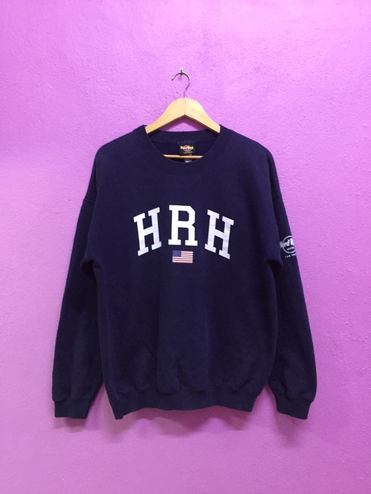 Hard Rock Cafe Vintage 90’s Hard Rock Cafe Las Vegas Sweatshirts Size US L / EU 52-54 / 3 - 1 Thumbnail
