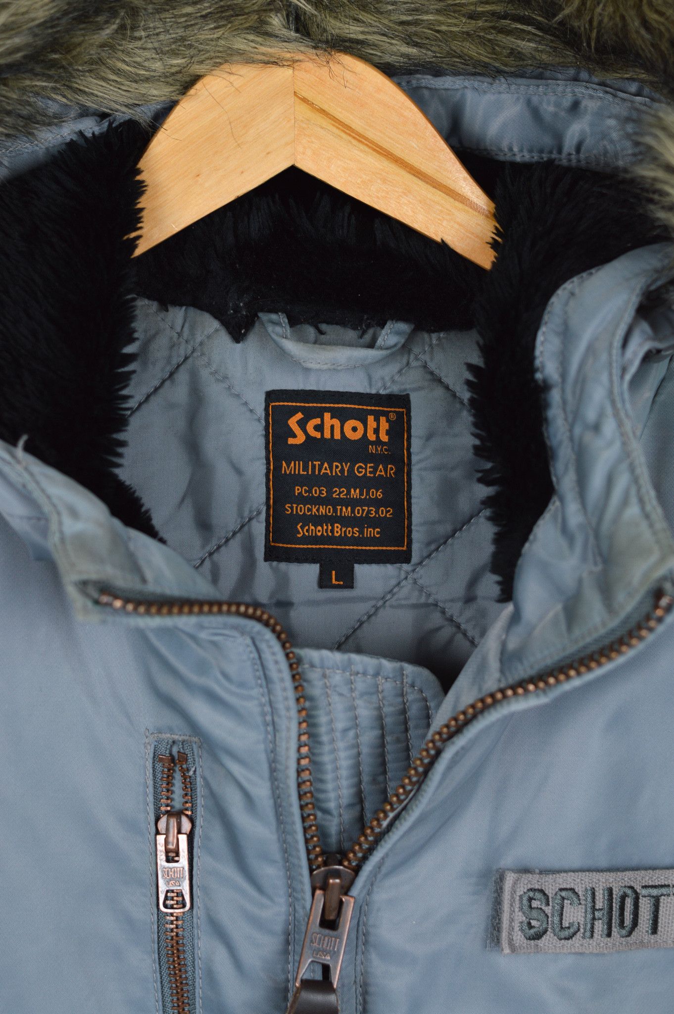 Schott × Vintage Schott Vintage Aviation Jacket USA Size US L / EU 52-54 / 3 - 6 Thumbnail