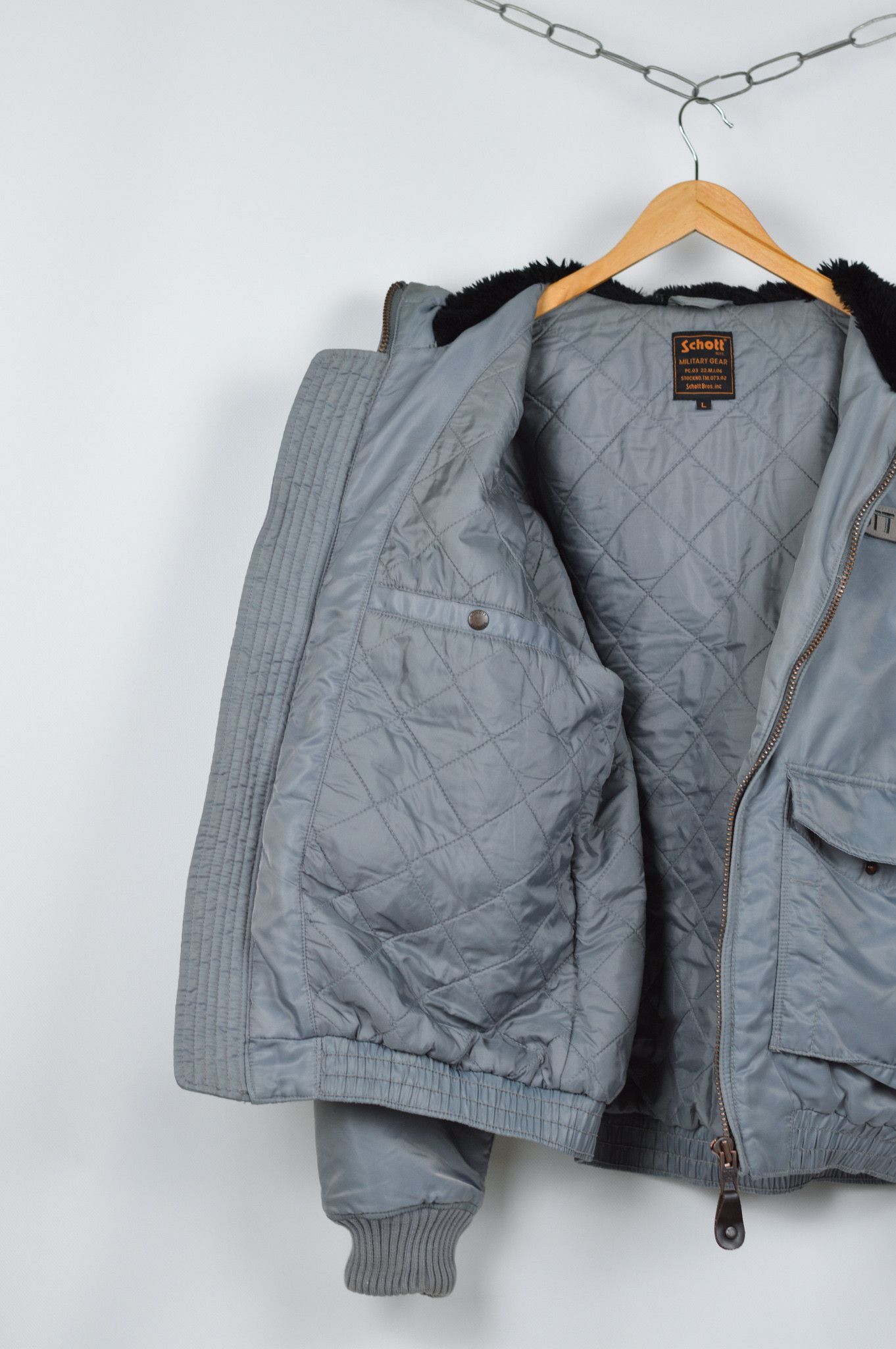 Schott × Vintage Schott Vintage Aviation Jacket USA Size US L / EU 52-54 / 3 - 12 Thumbnail