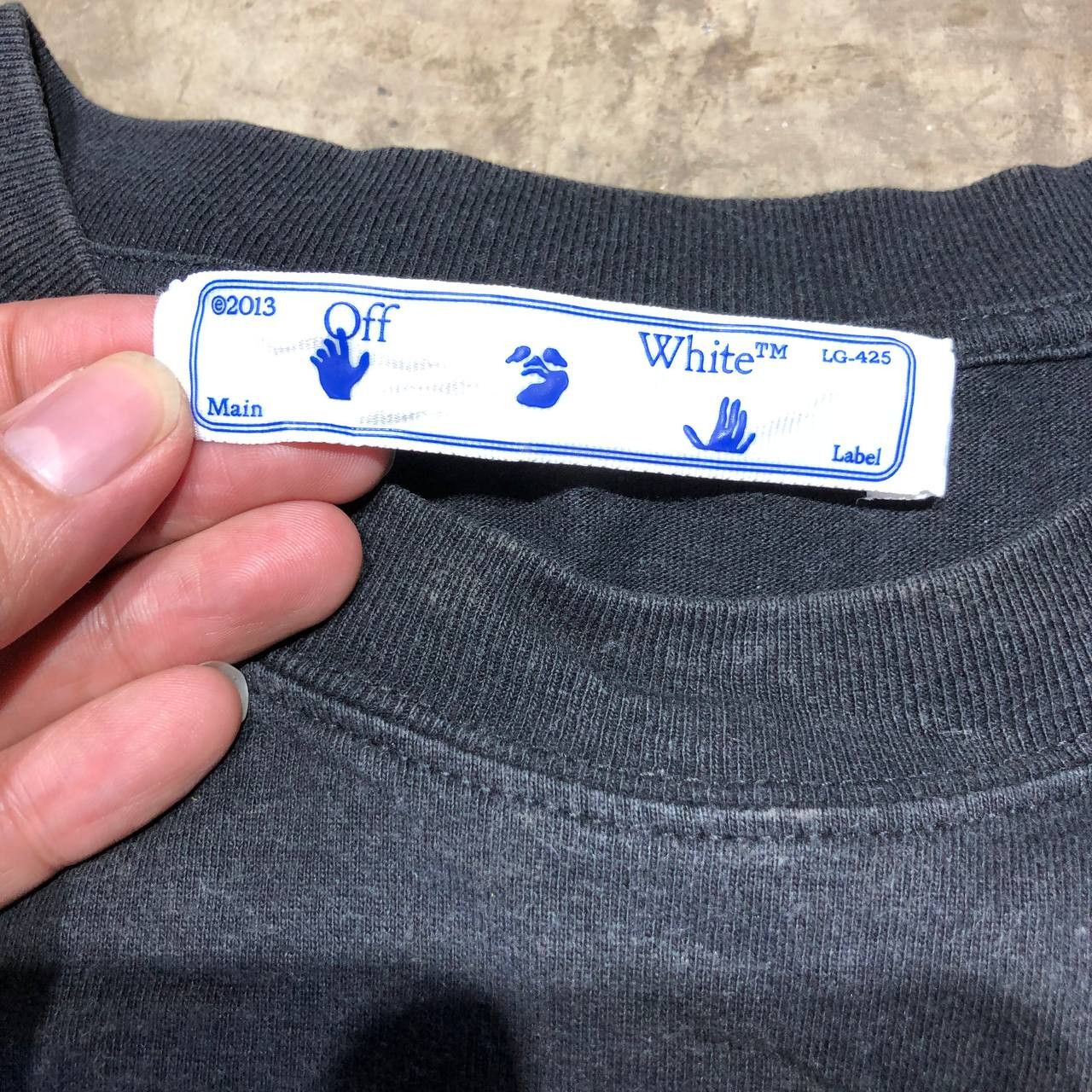 Off-White Off-White Tongue Out Over Arrows tee Size US XXL / EU 58 / 5 - 8 Thumbnail
