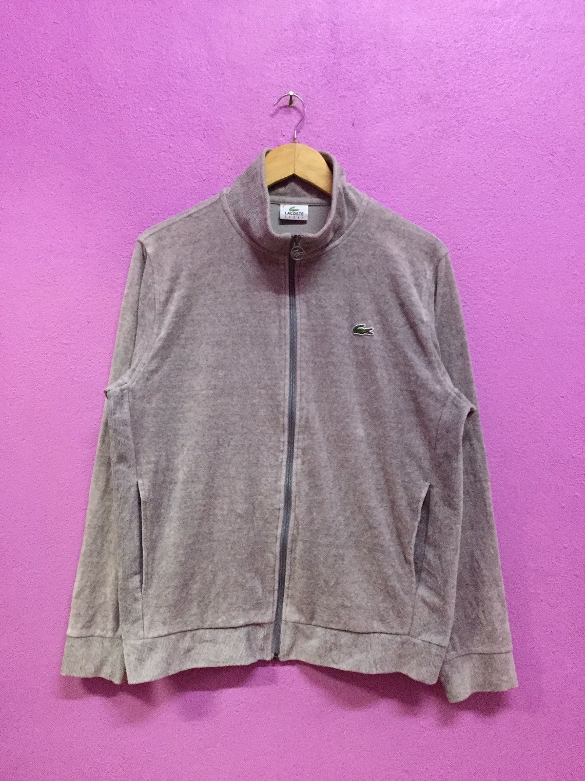 Lacoste Vintage 90's Lacoste Sport Sweatshirts Size US L / EU 52-54 / 3 - 1 Thumbnail