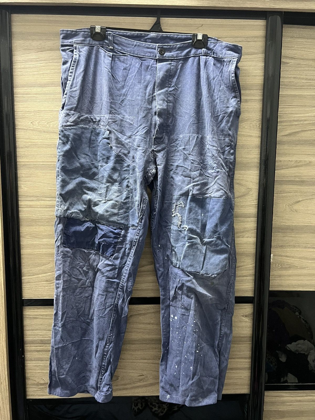 Japanese Brand Sanfor Japan tactical cargo pants patchwork like kapital Size US 38 / EU 54 - 1 Thumbnail