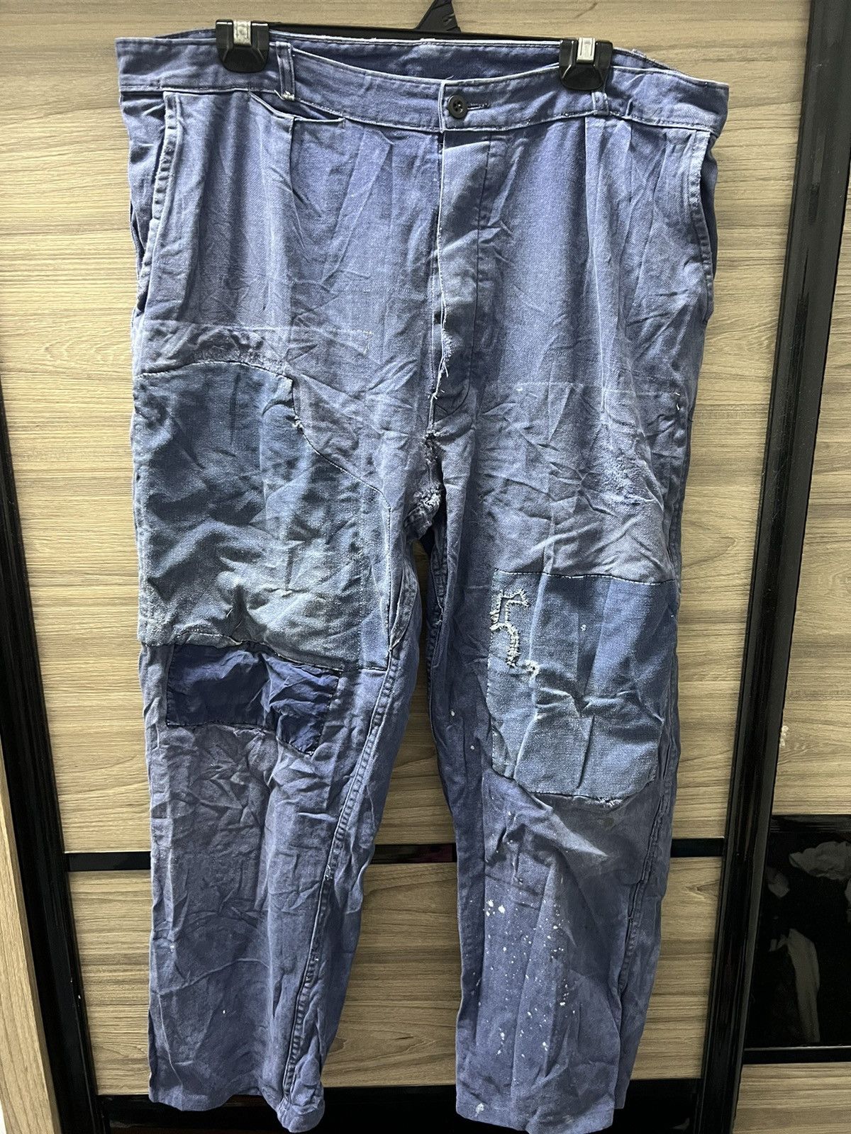 Japanese Brand Sanfor Japan tactical cargo pants patchwork like kapital Size US 38 / EU 54 - 2 Thumbnail